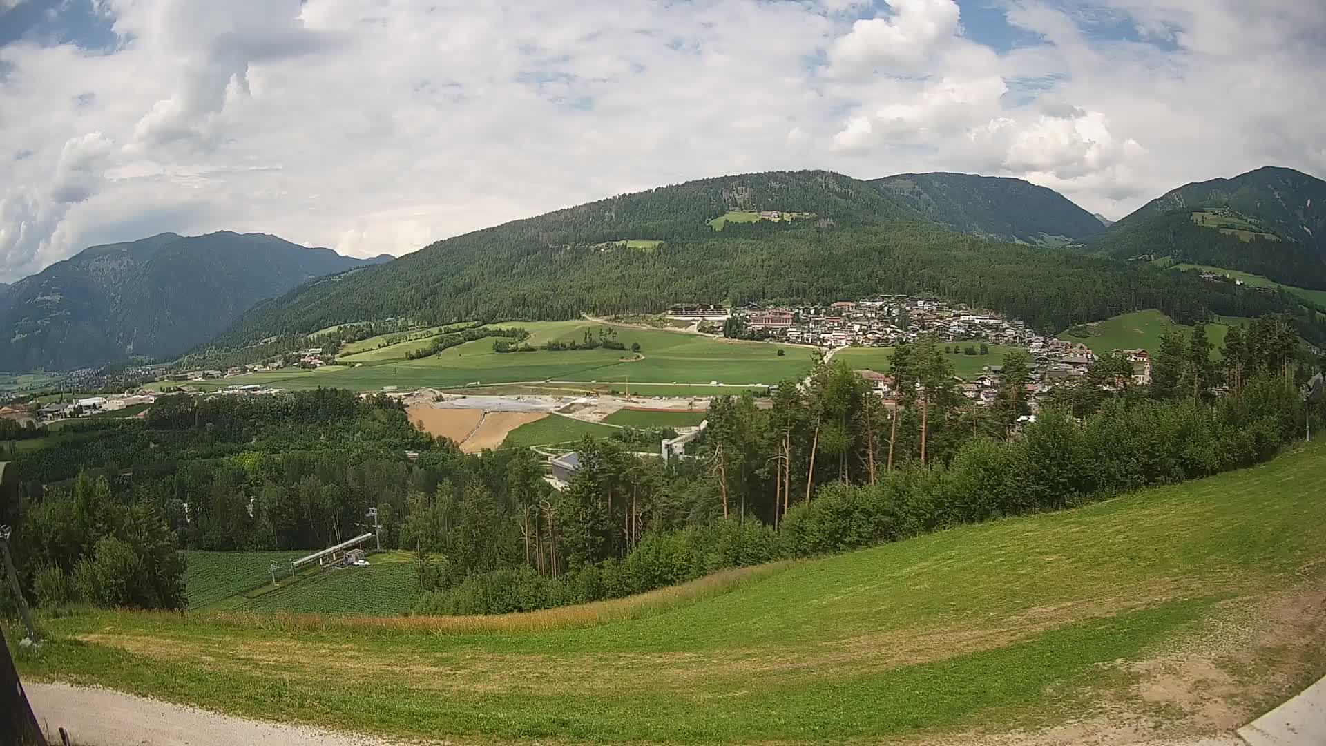 Spletna kamera Ried – Pogled na Percha | Kronplatz