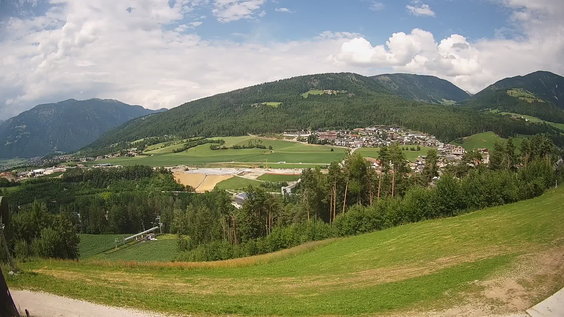 Web kamera Ried – pogled na Percha | Kronplatz