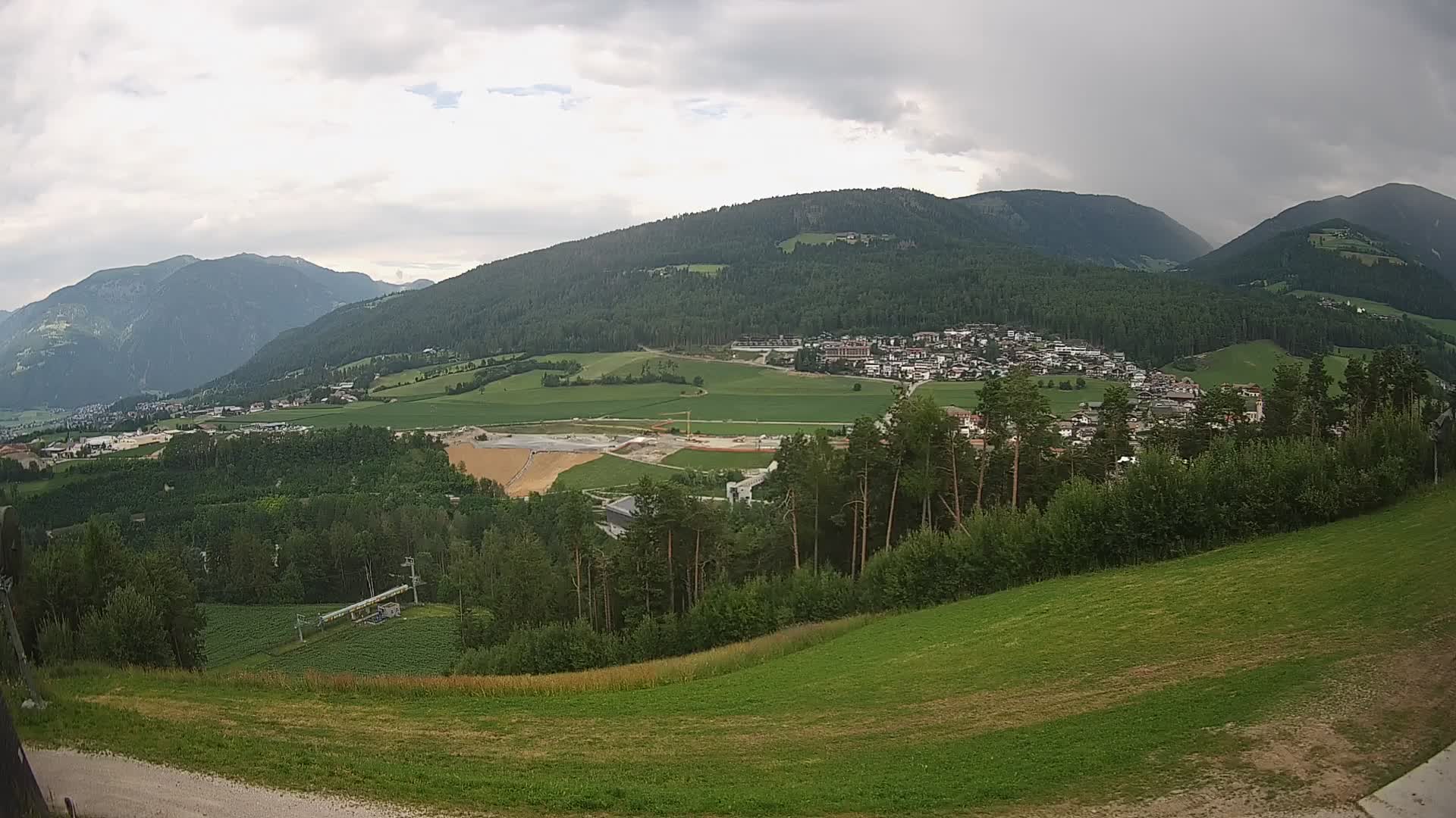 Web kamera Ried – pogled na Percha | Kronplatz