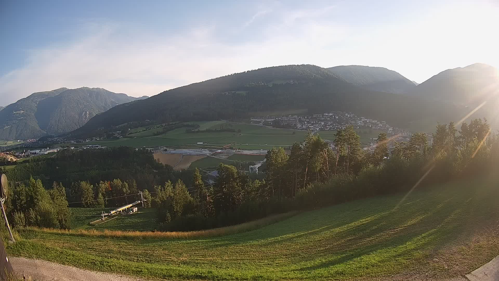 Webcam Ried – View to Percha / Perca