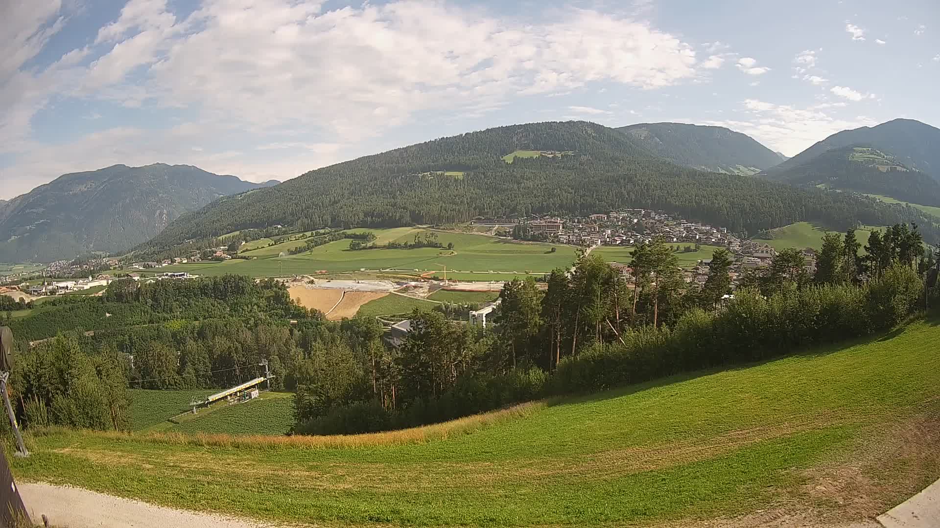Spletna kamera Ried – Pogled na Percha | Kronplatz