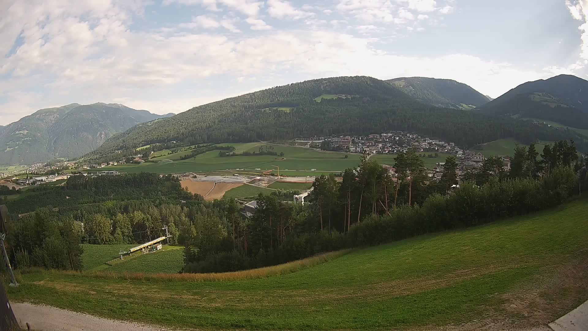 Spletna kamera Ried – Pogled na Percha | Kronplatz