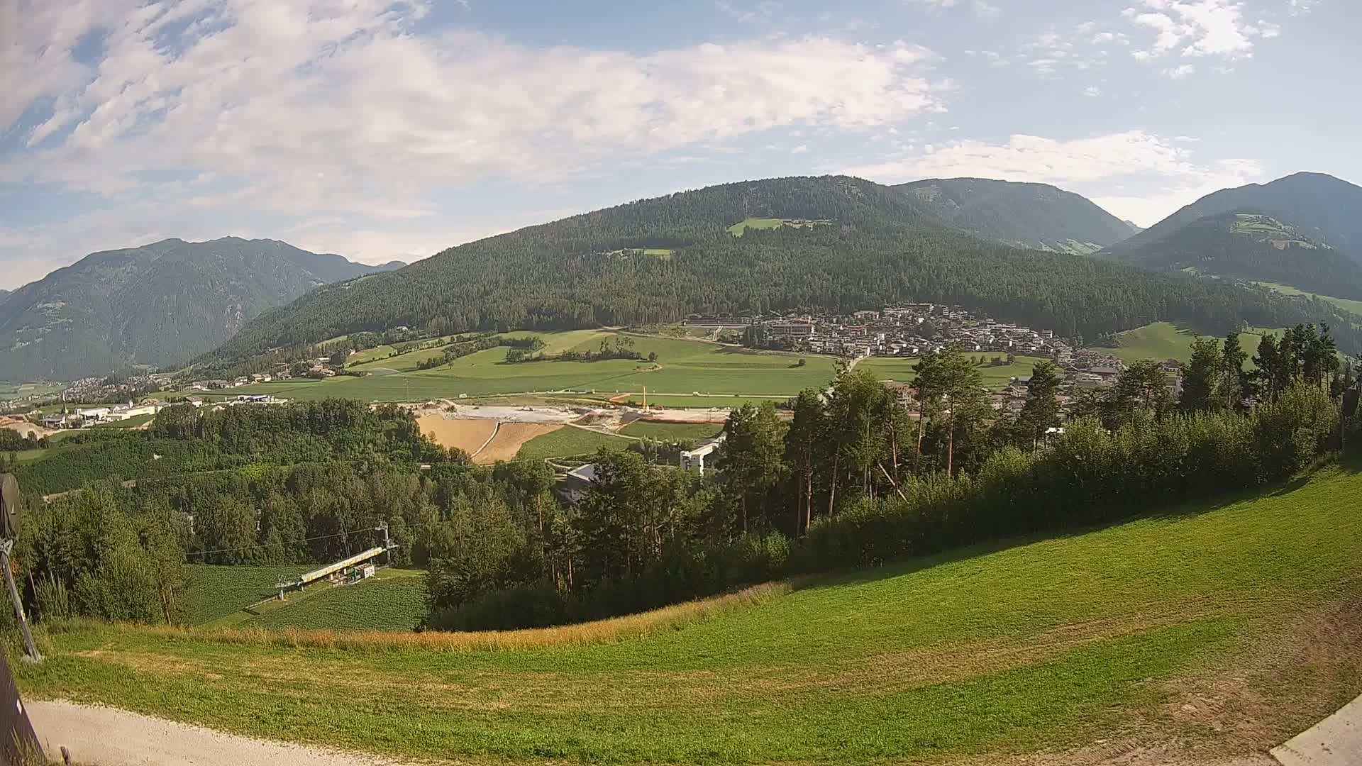 Webcam Ried – View to Percha / Perca