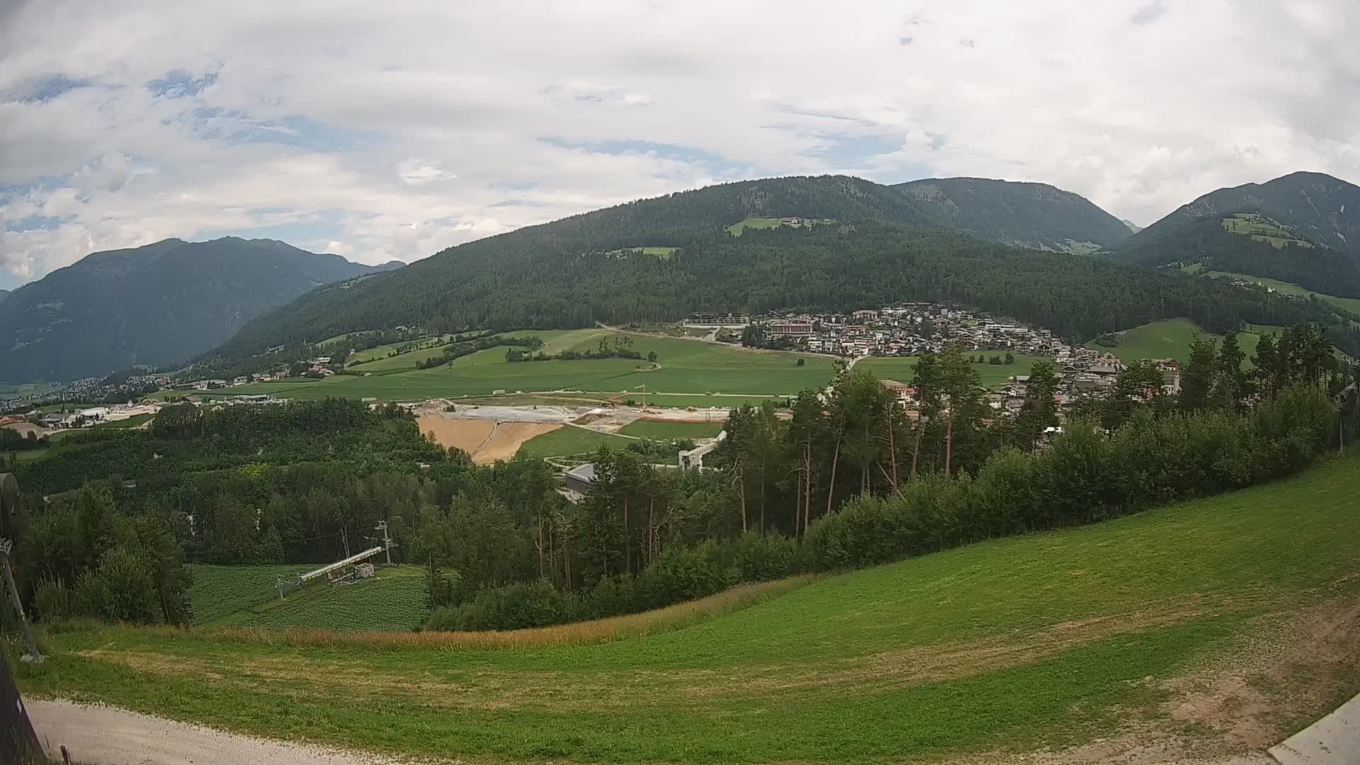 Webcam Ried – panorama su Perca / Percha – Plan de Corones