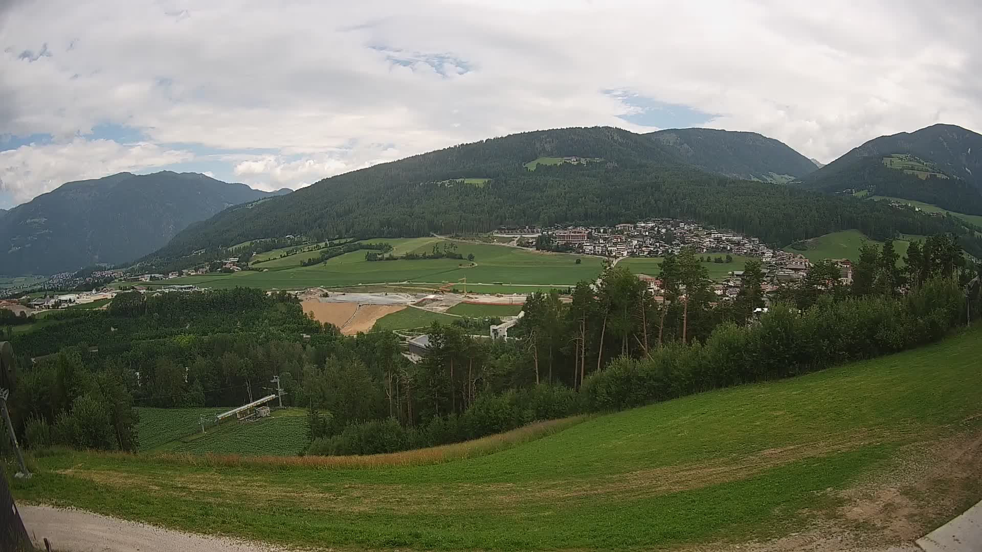 Web kamera Ried – pogled na Percha | Kronplatz