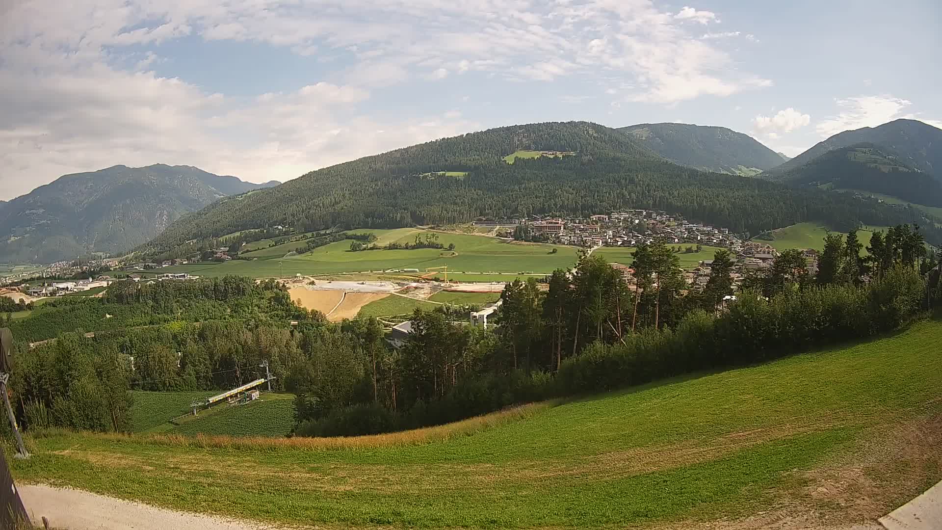 Webcam Ried – View to Percha / Perca