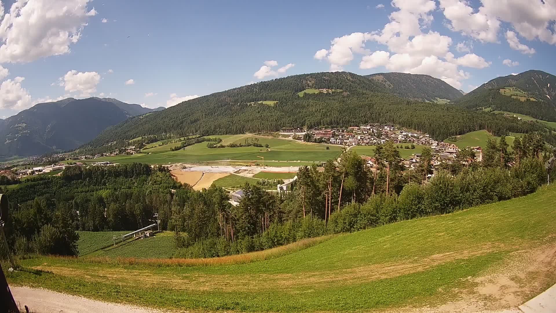 Webcam Ried – panorama su Perca / Percha – Plan de Corones