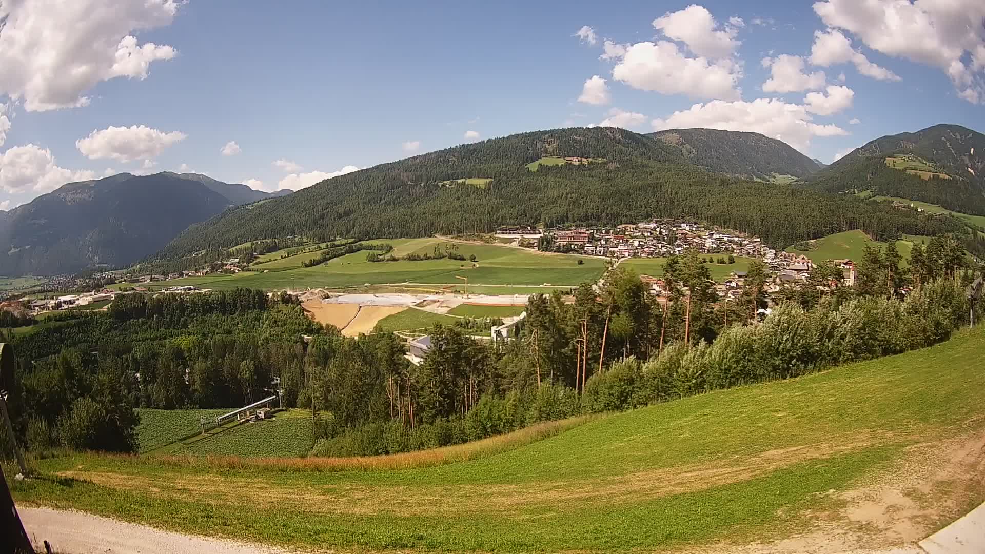 Webcam Ried – panorama su Perca / Percha – Plan de Corones