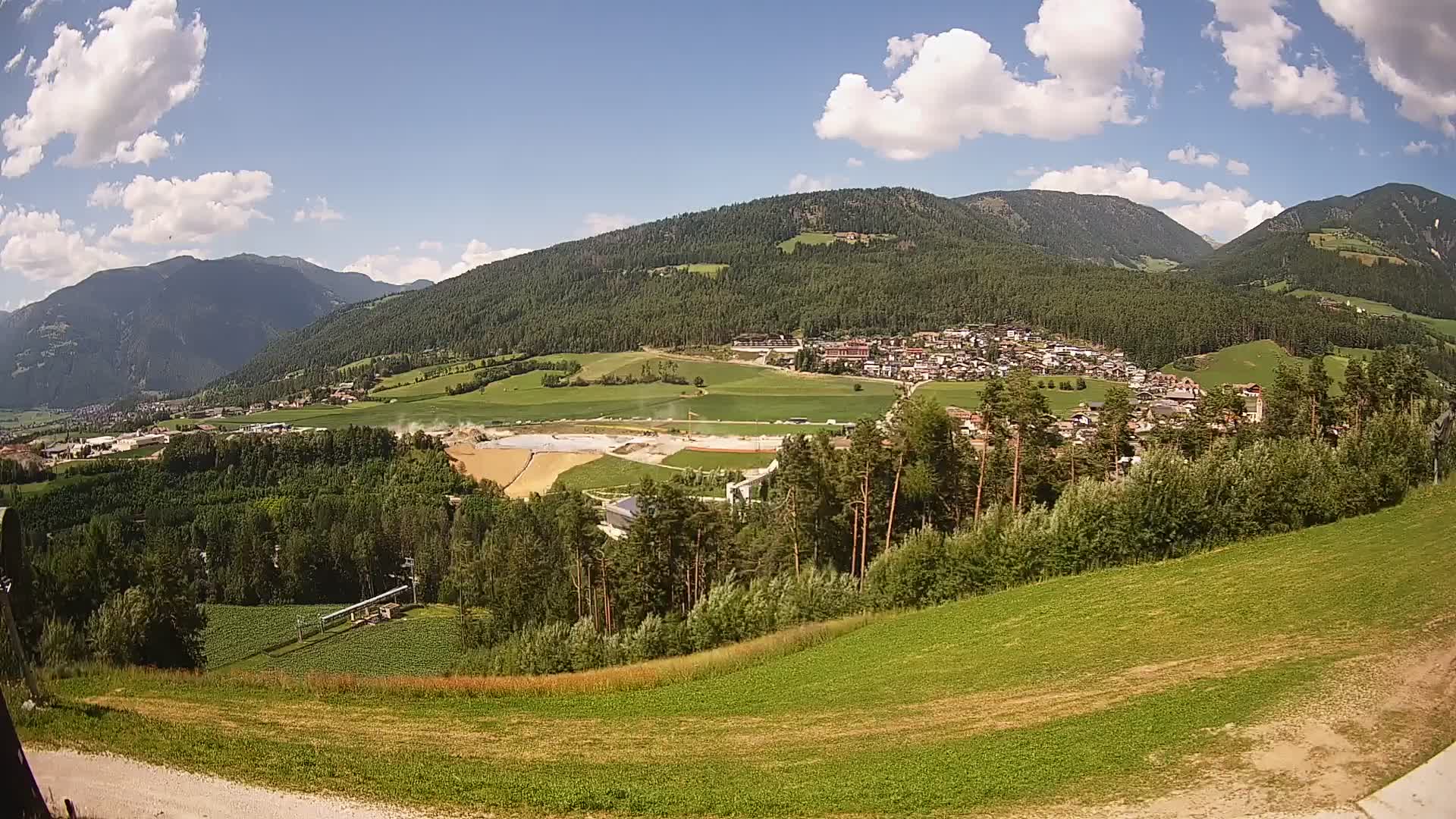Web kamera Ried – pogled na Percha | Kronplatz