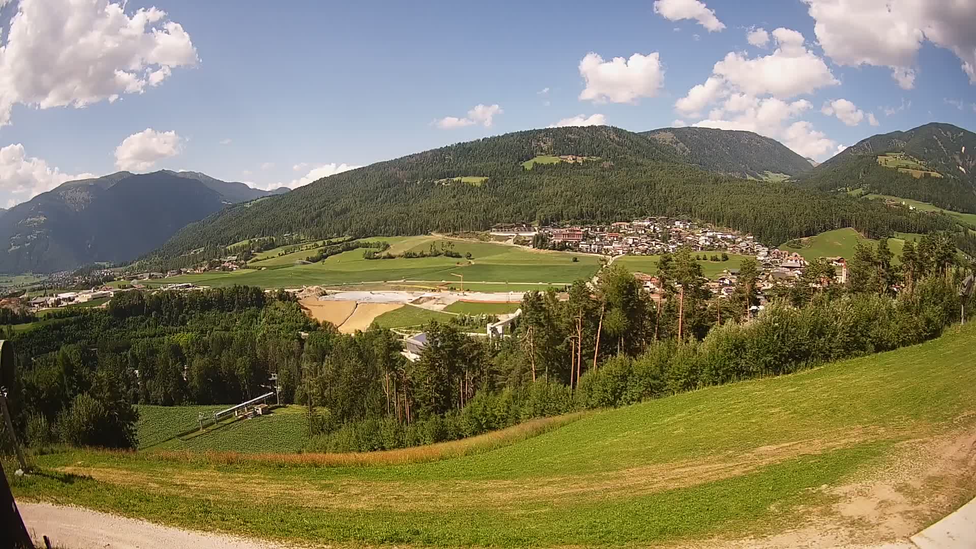 Spletna kamera Ried – Pogled na Percha | Kronplatz