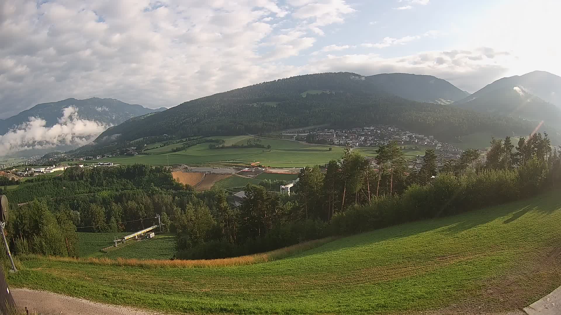 Webcam Ried – View to Percha / Perca