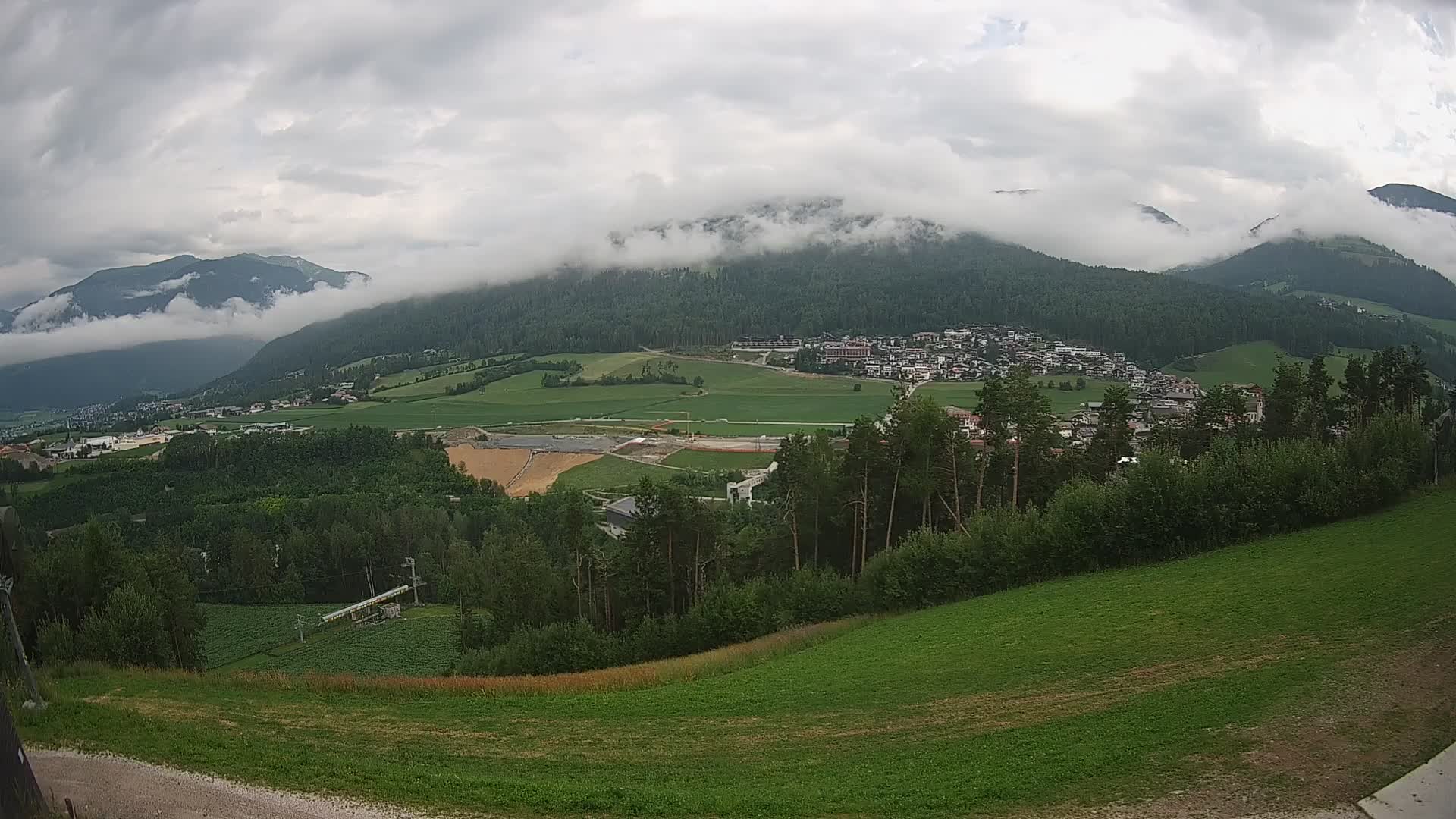 Webcam Ried – panorama su Perca / Percha – Plan de Corones