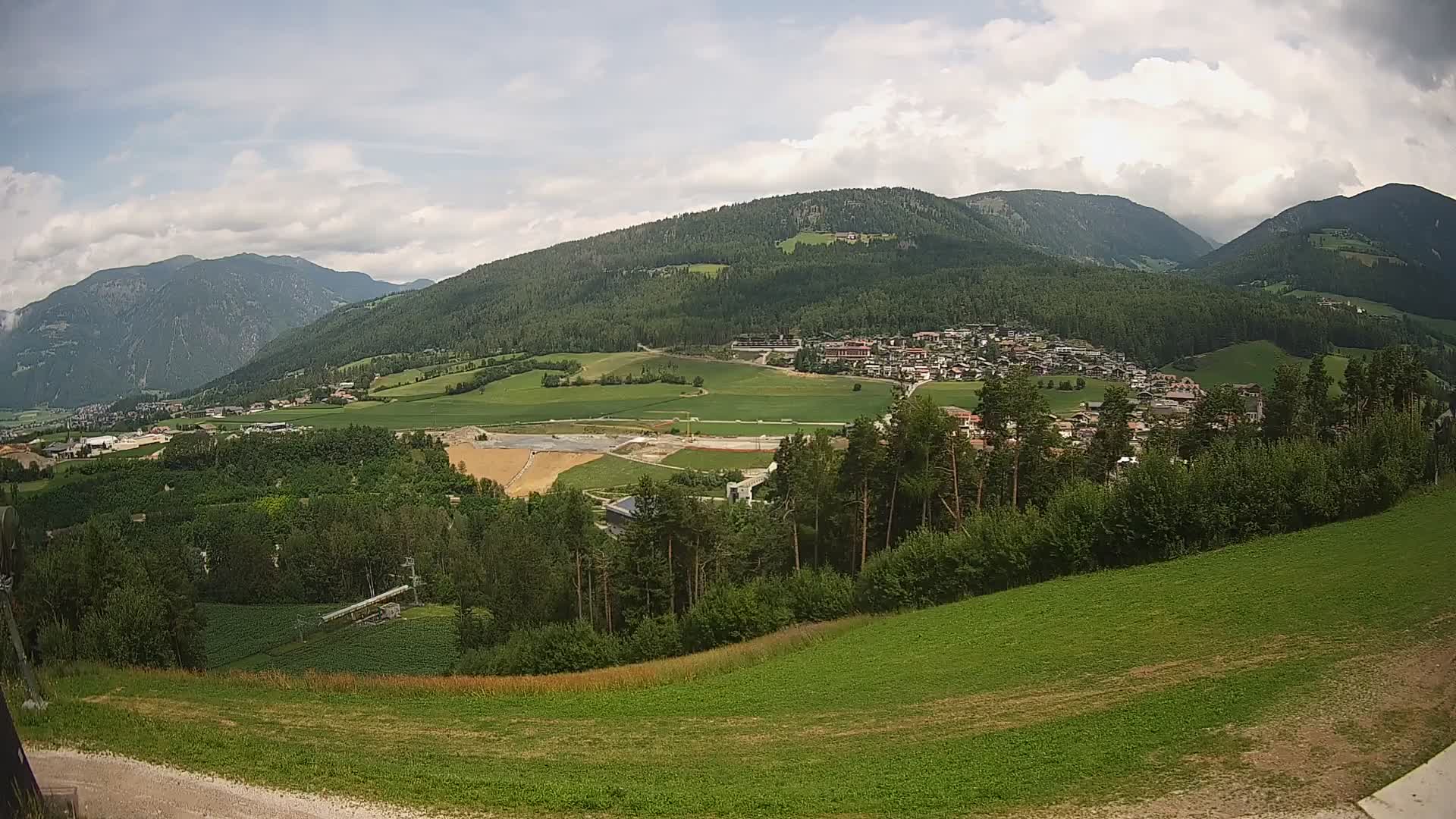 Web kamera Ried – pogled na Percha | Kronplatz