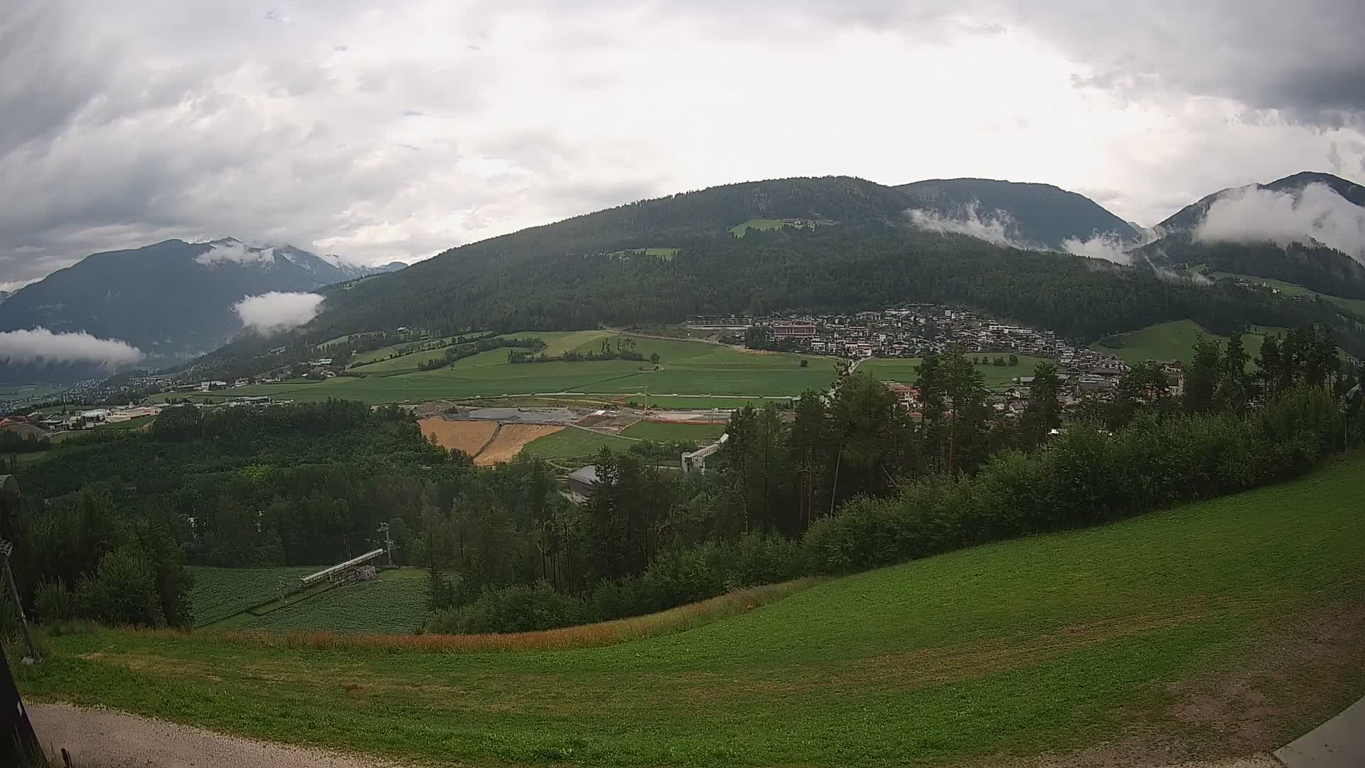 Web kamera Ried – pogled na Percha | Kronplatz