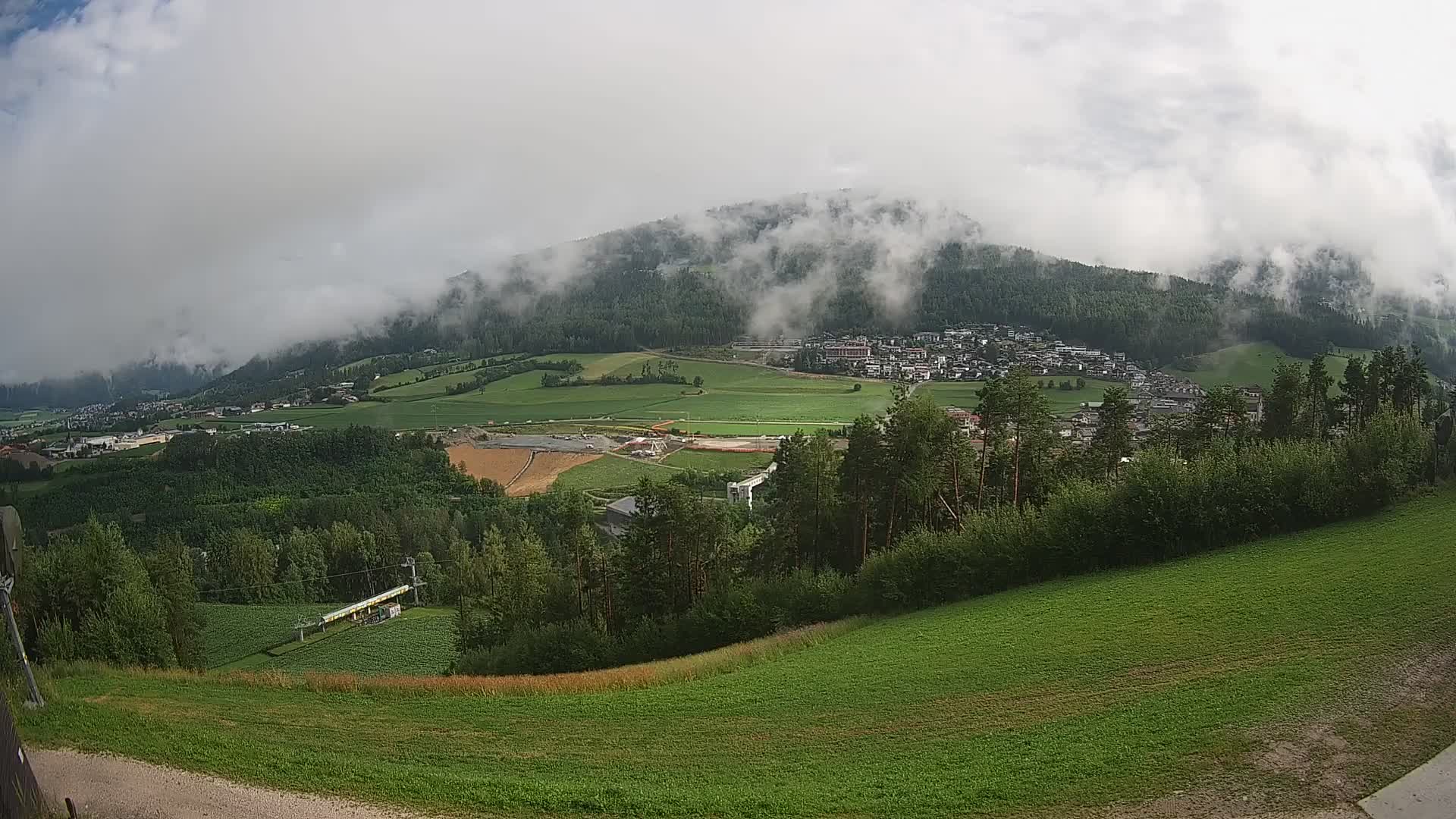 Spletna kamera Ried – Pogled na Percha | Kronplatz
