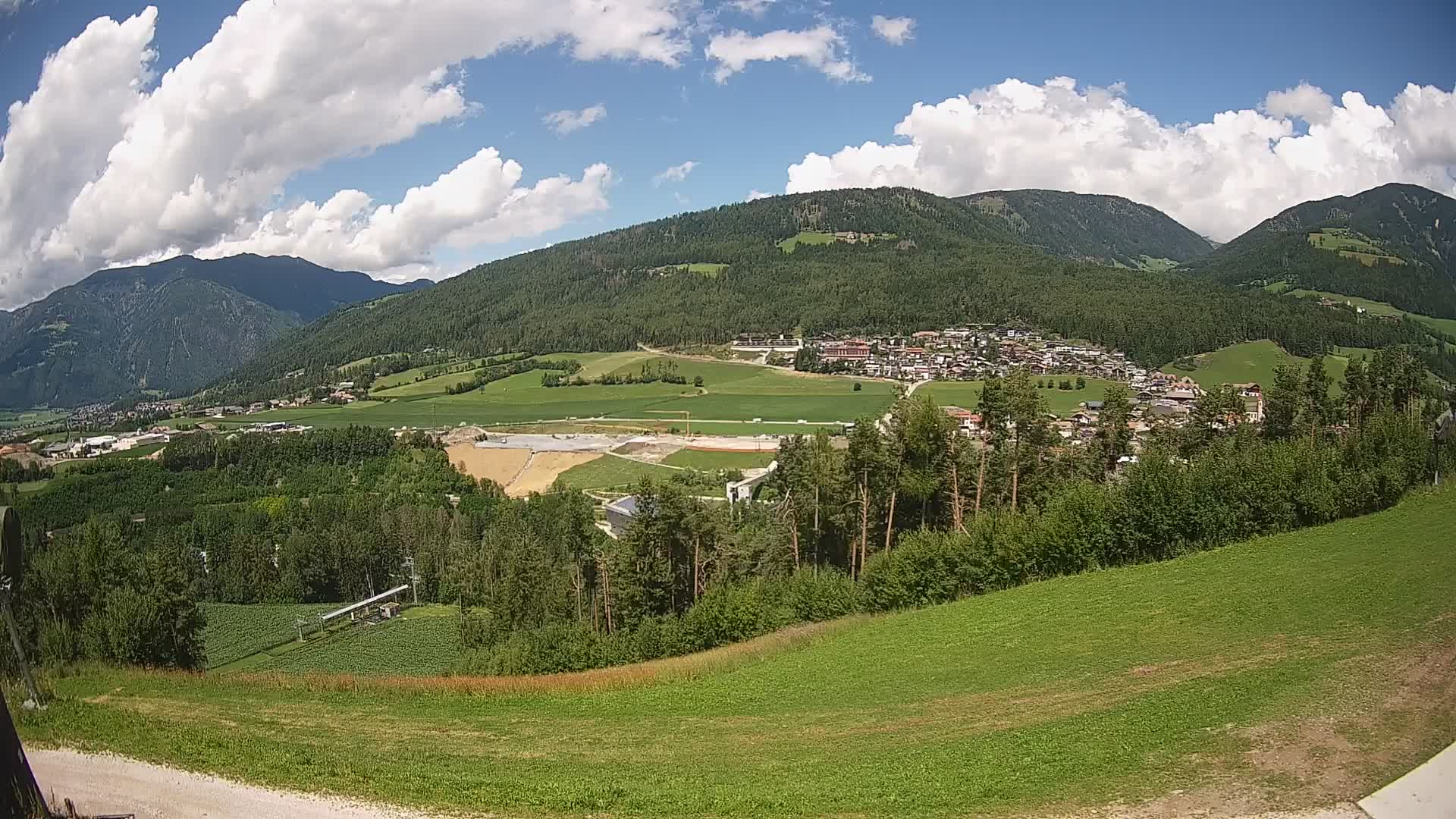 Web kamera Ried – pogled na Percha | Kronplatz