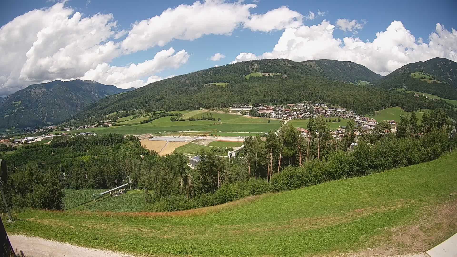 Webcam Ried – Blick nach Percha | Kronplatz