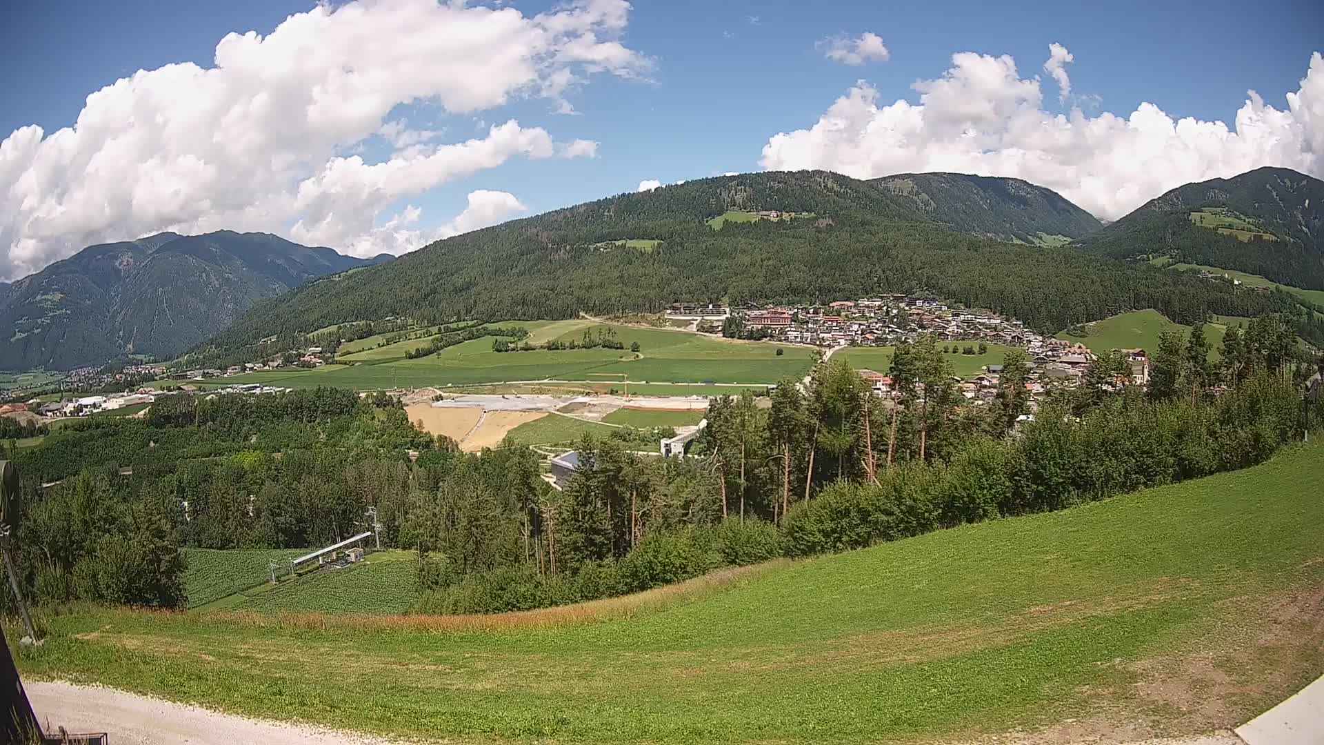 Webcam Ried – Blick nach Percha | Kronplatz