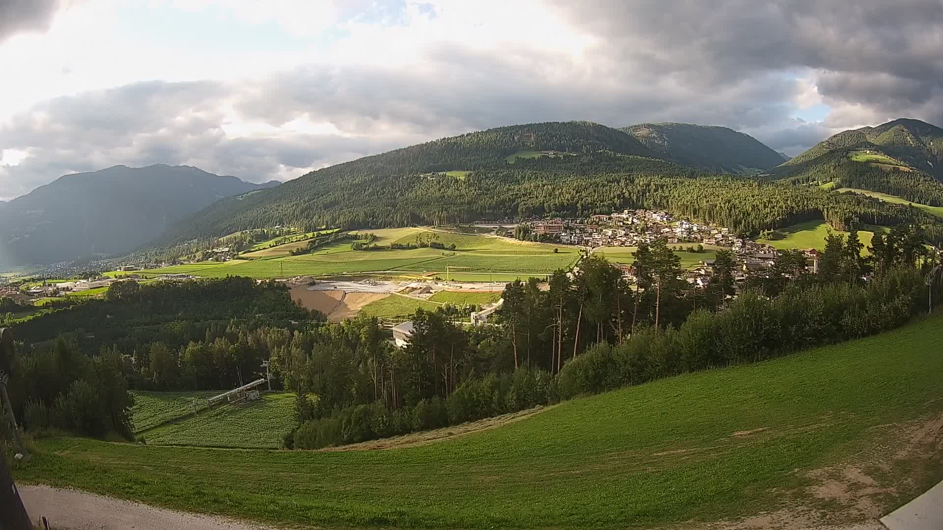 Webcam Ried – panorama su Perca / Percha – Plan de Corones