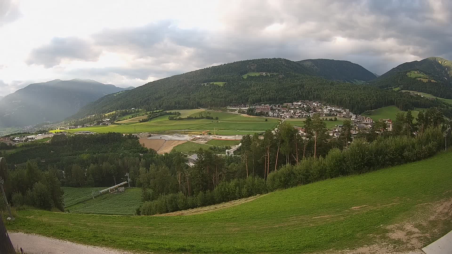 Webcam Ried – panorama su Perca / Percha – Plan de Corones