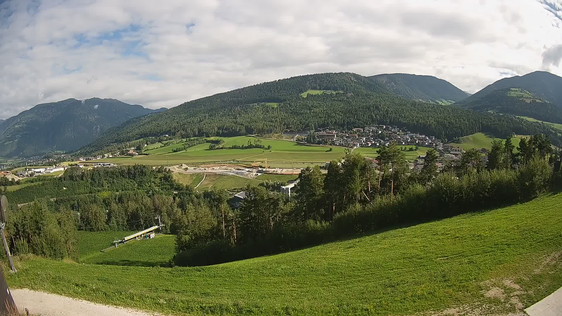 Webcam Ried – View to Percha / Perca
