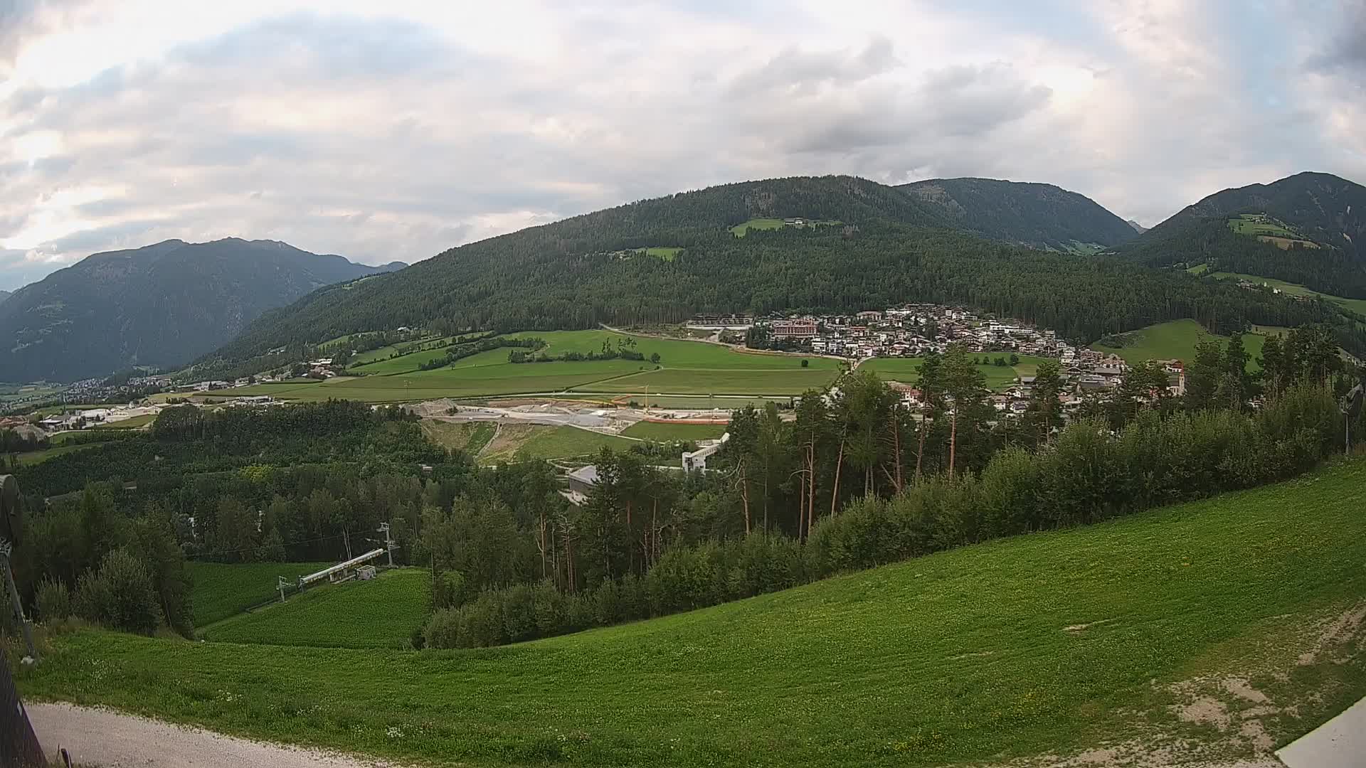 Web kamera Ried – pogled na Percha | Kronplatz