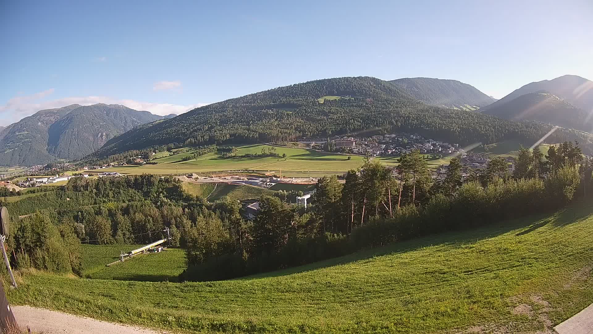 Spletna kamera Ried – Pogled na Percha | Kronplatz