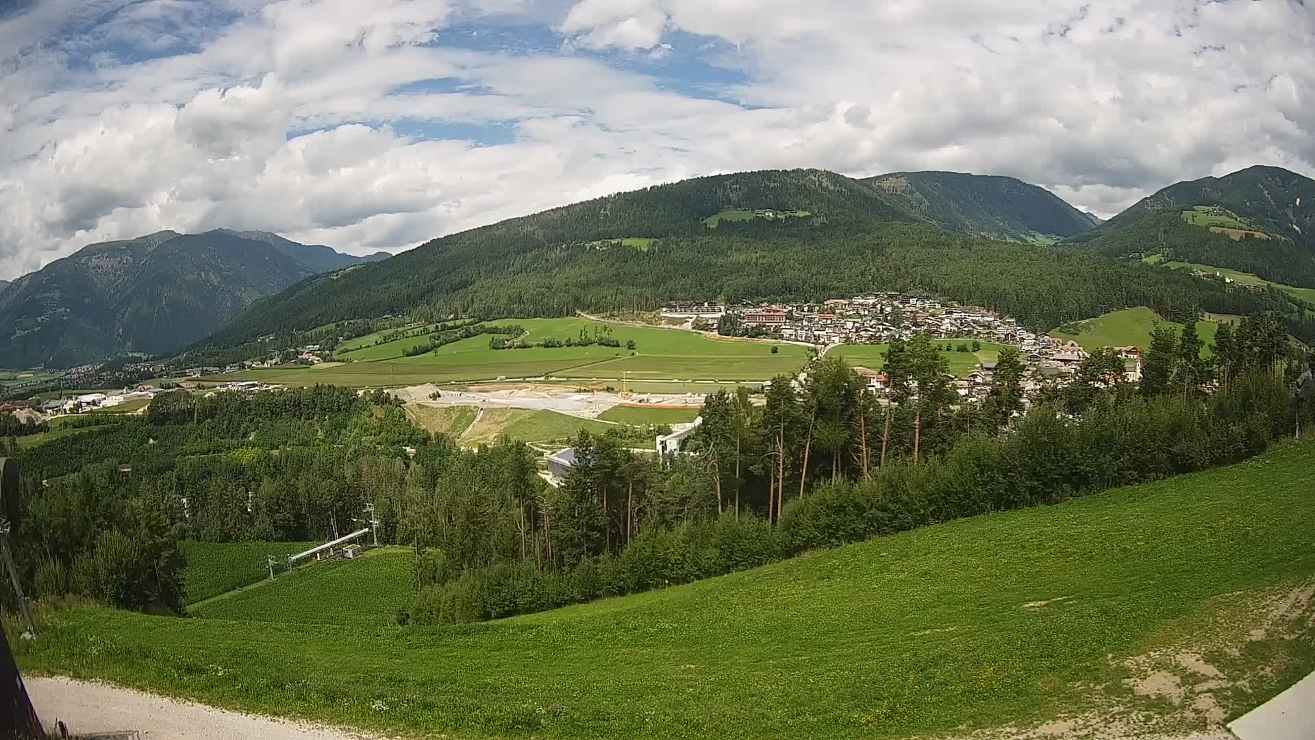 Spletna kamera Ried – Pogled na Percha | Kronplatz