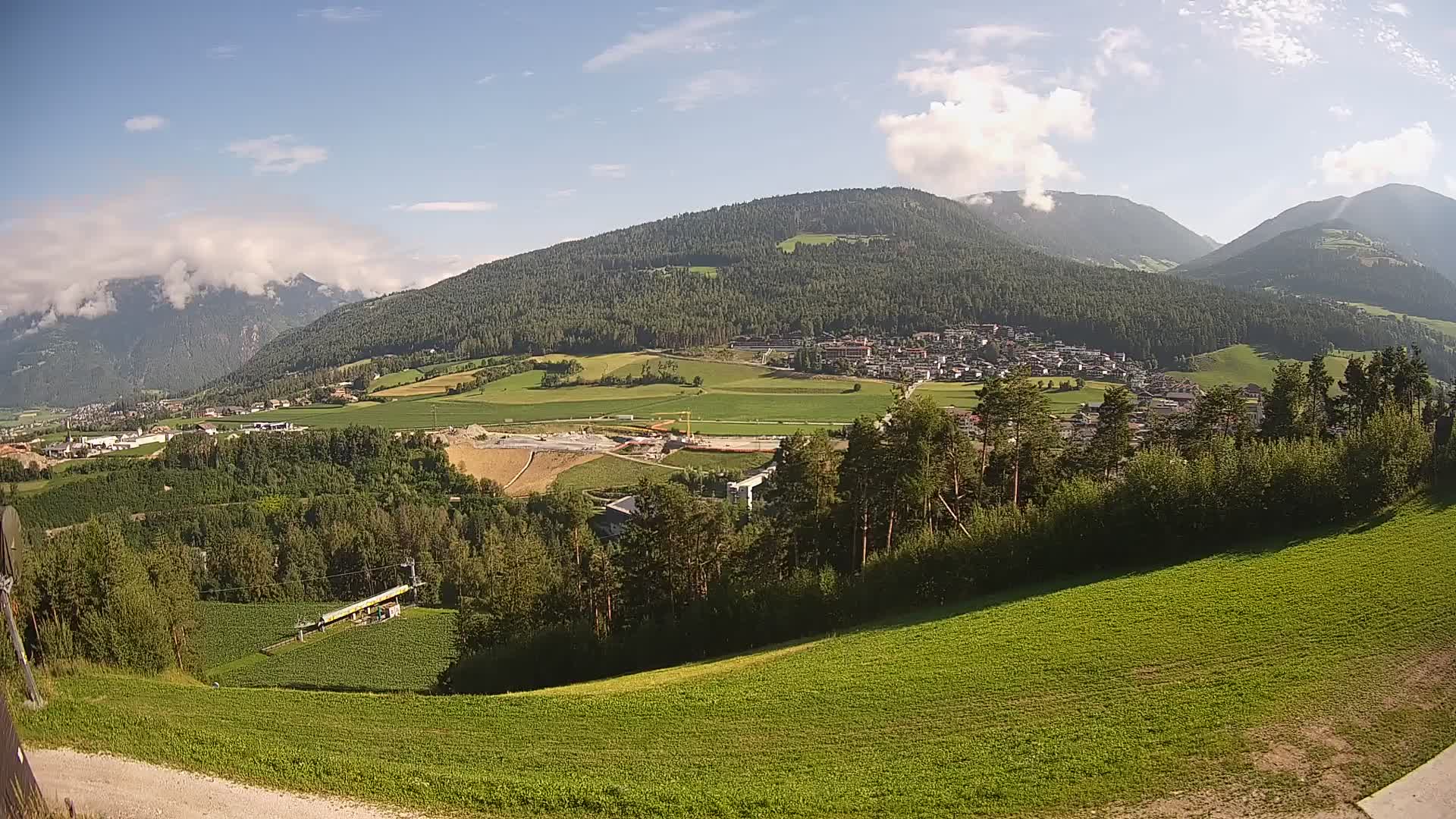 Webcam Ried – panorama su Perca / Percha – Plan de Corones