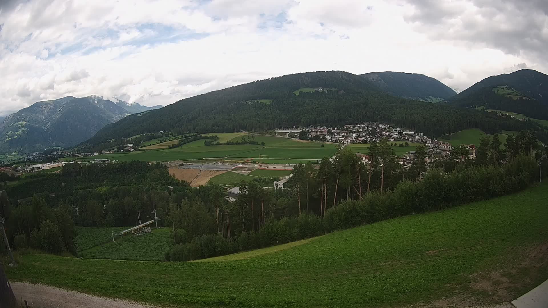 Web kamera Ried – pogled na Percha | Kronplatz