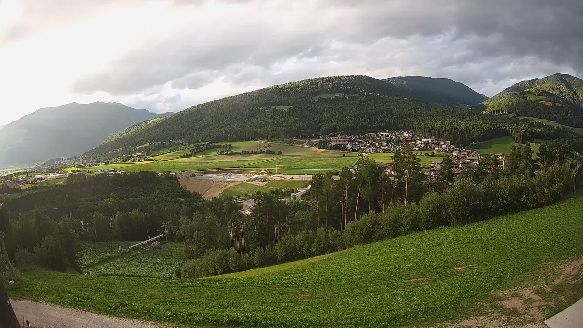 Webcam Ried – View to Percha / Perca
