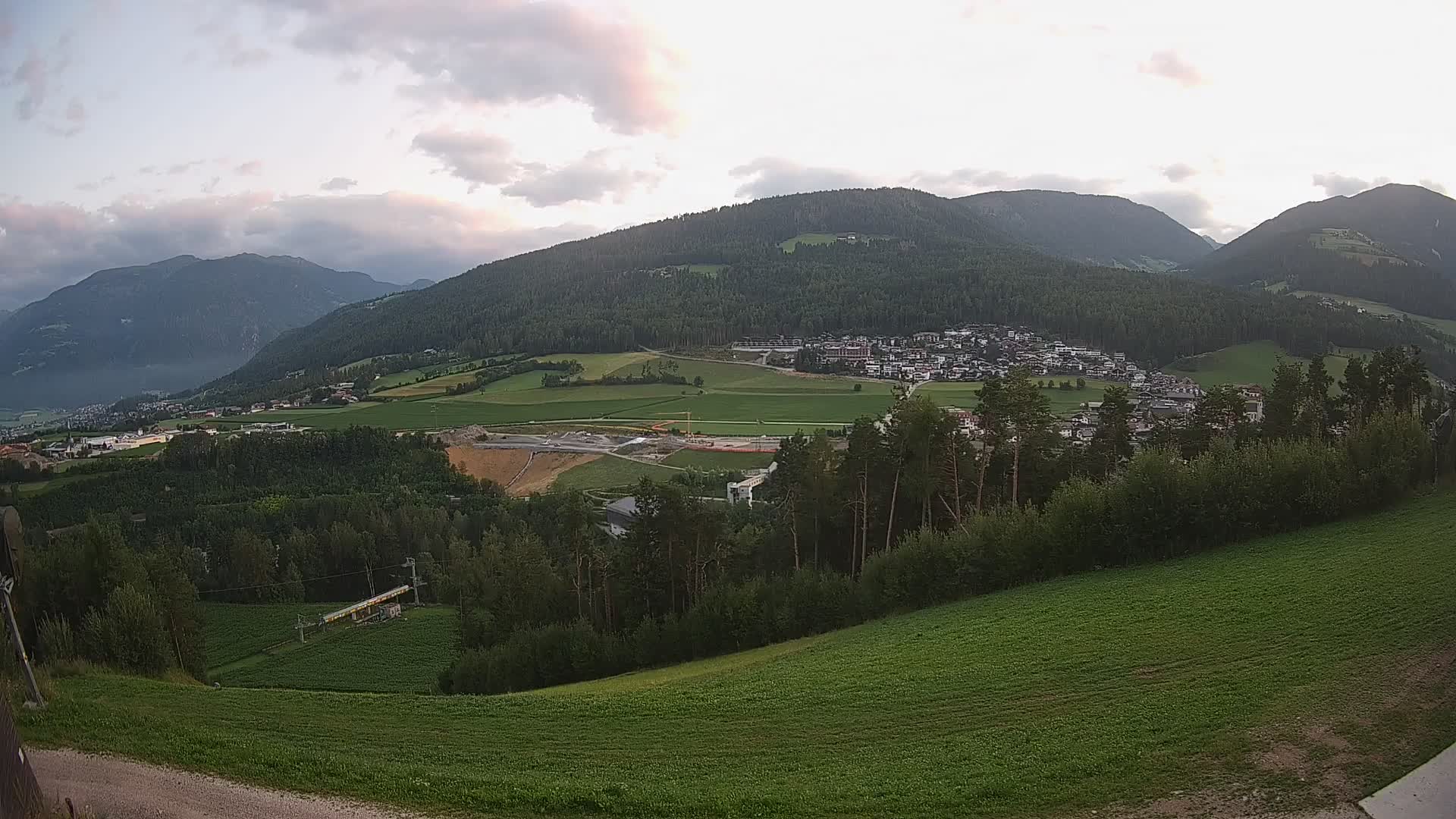 Webcam Ried – panorama su Perca / Percha – Plan de Corones
