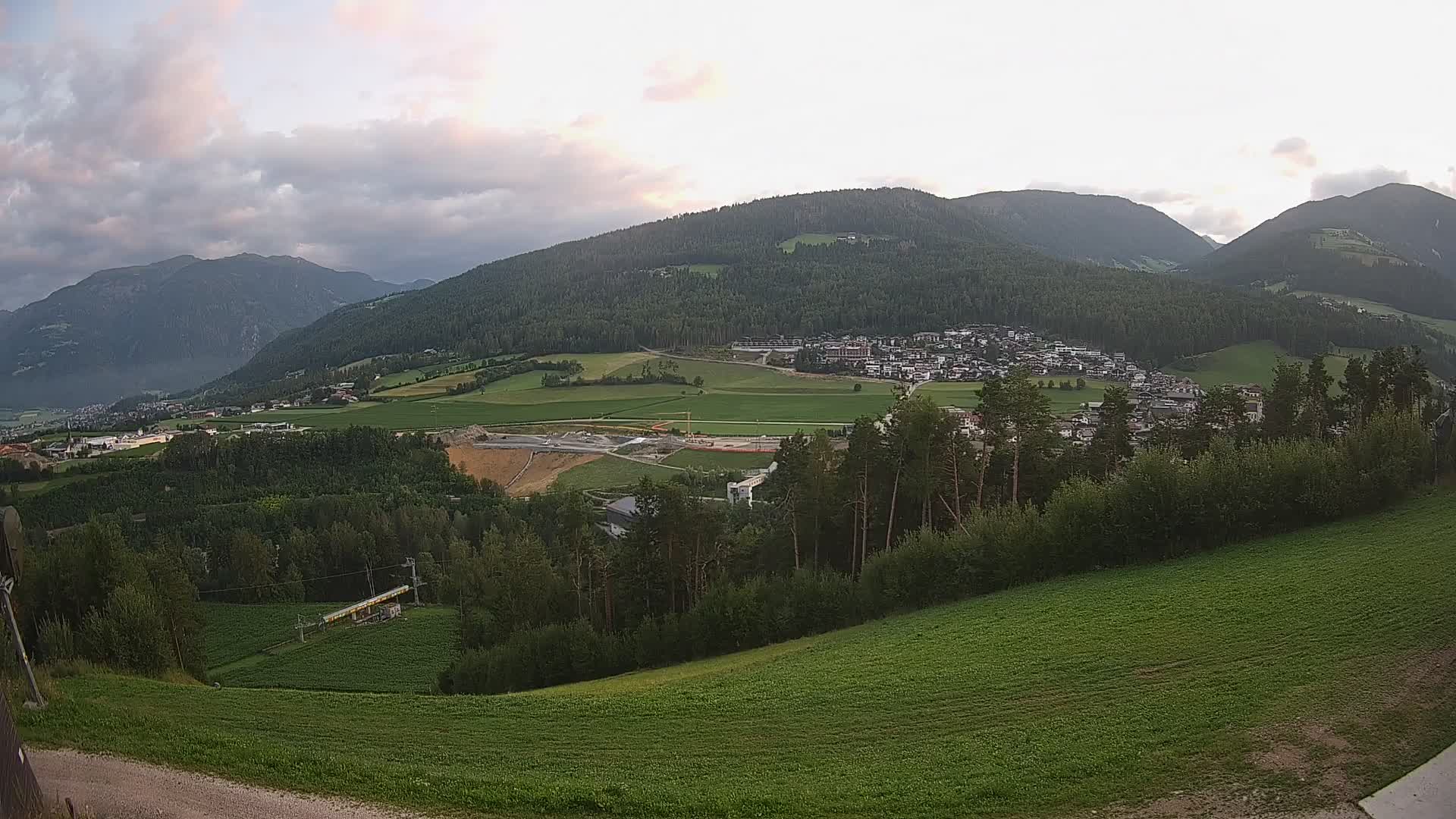 Webcam Ried – panorama su Perca / Percha – Plan de Corones