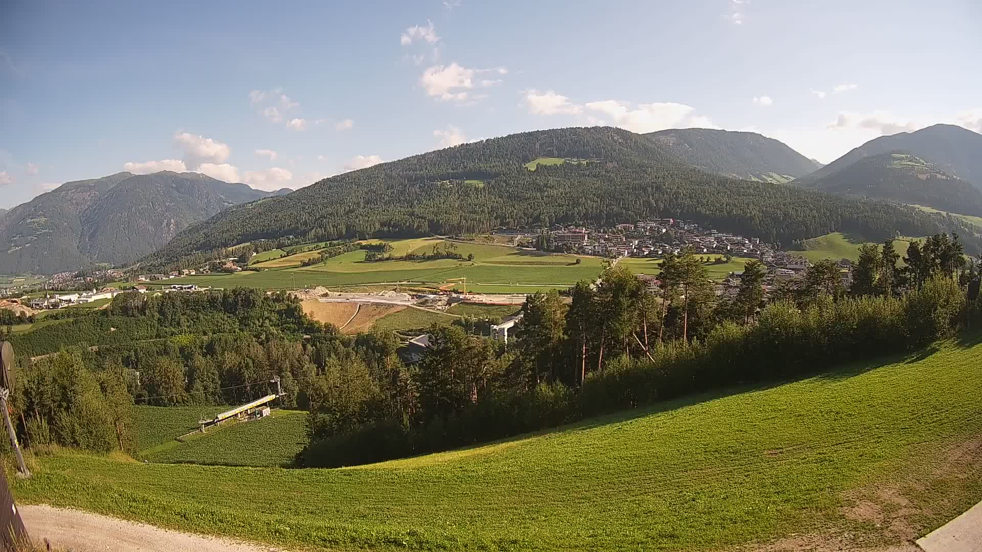 Webcam Ried – panorama su Perca / Percha – Plan de Corones