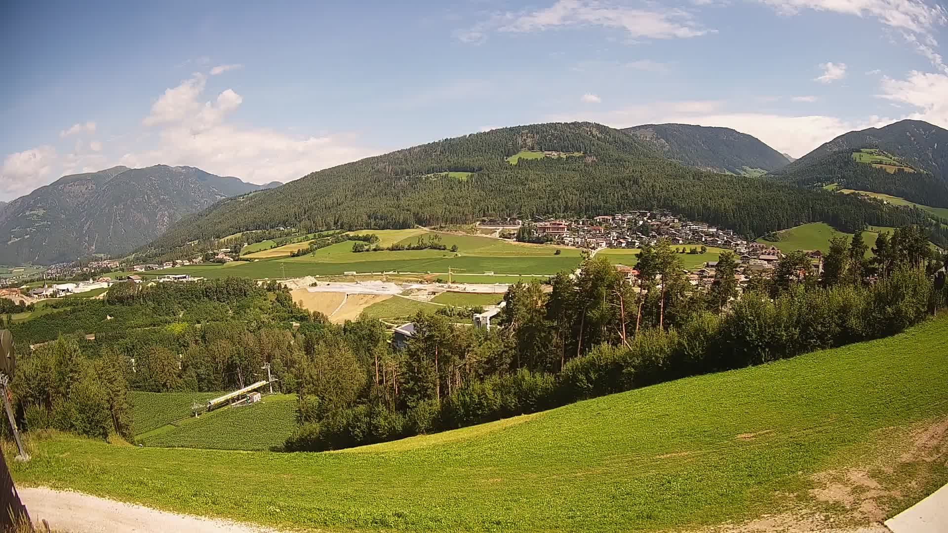 Web kamera Ried – pogled na Percha | Kronplatz