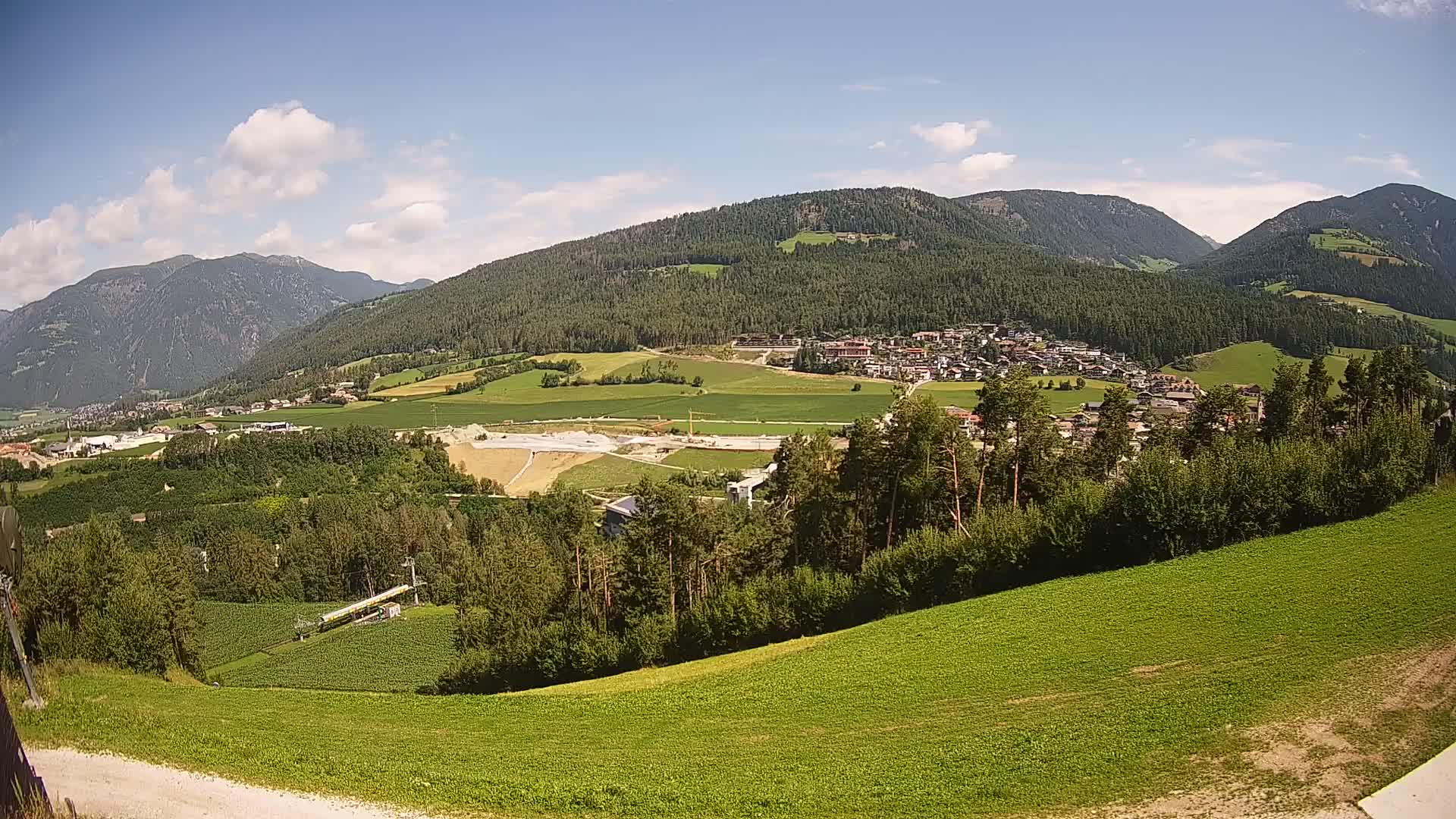 Web kamera Ried – pogled na Percha | Kronplatz