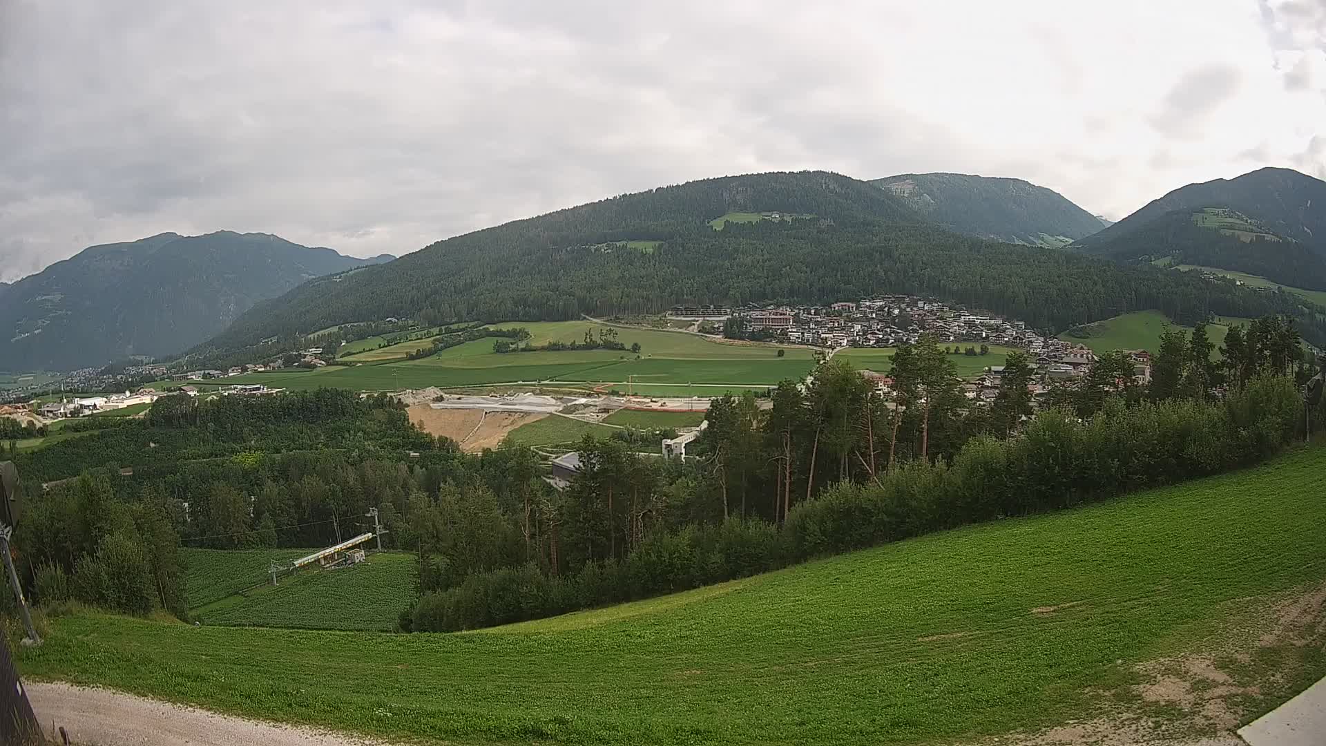 Web kamera Ried – pogled na Percha | Kronplatz
