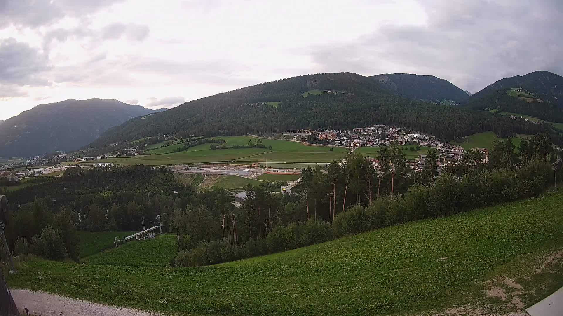 Webcam Ried – panorama su Perca / Percha – Plan de Corones