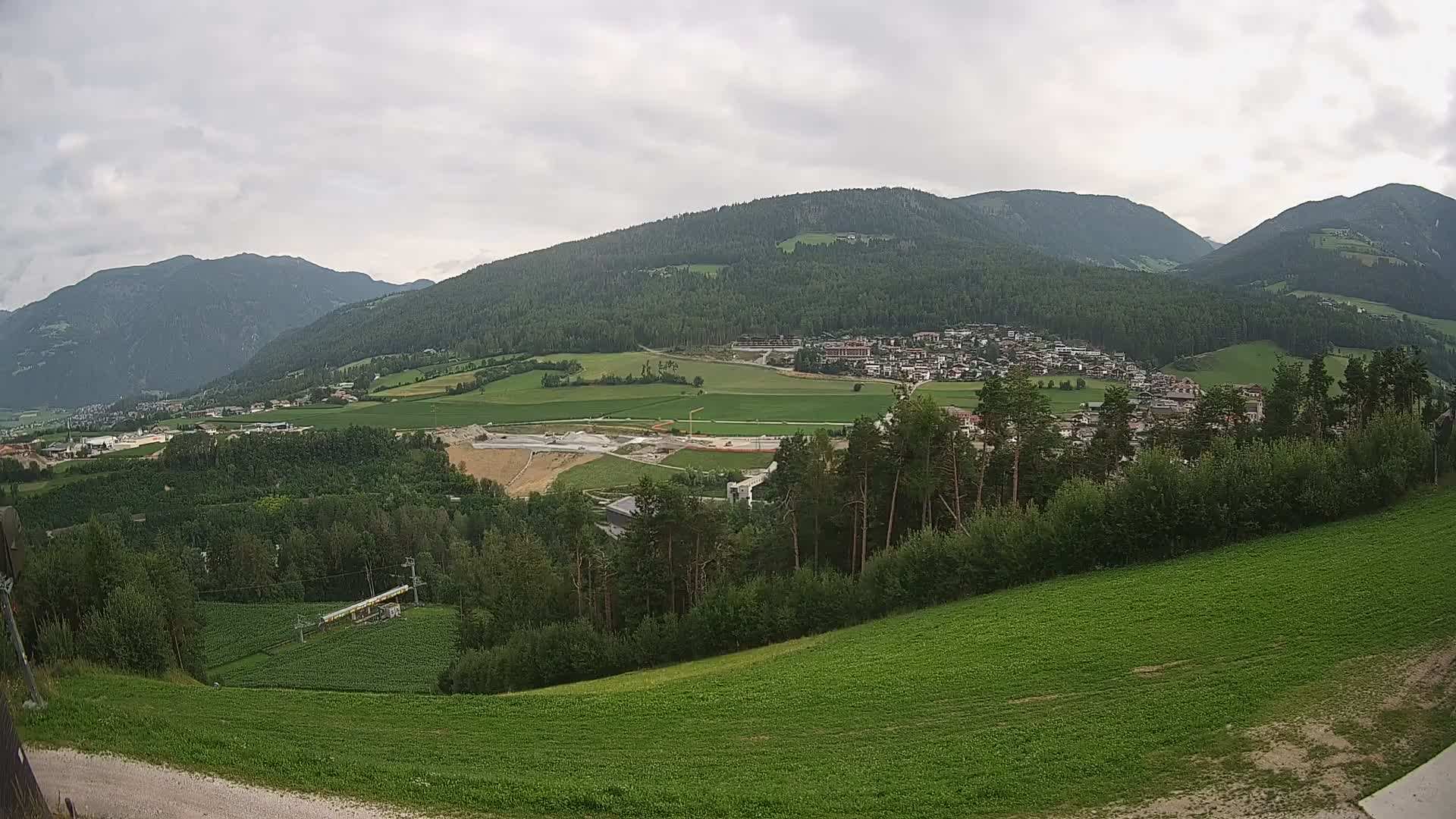Web kamera Ried – pogled na Percha | Kronplatz