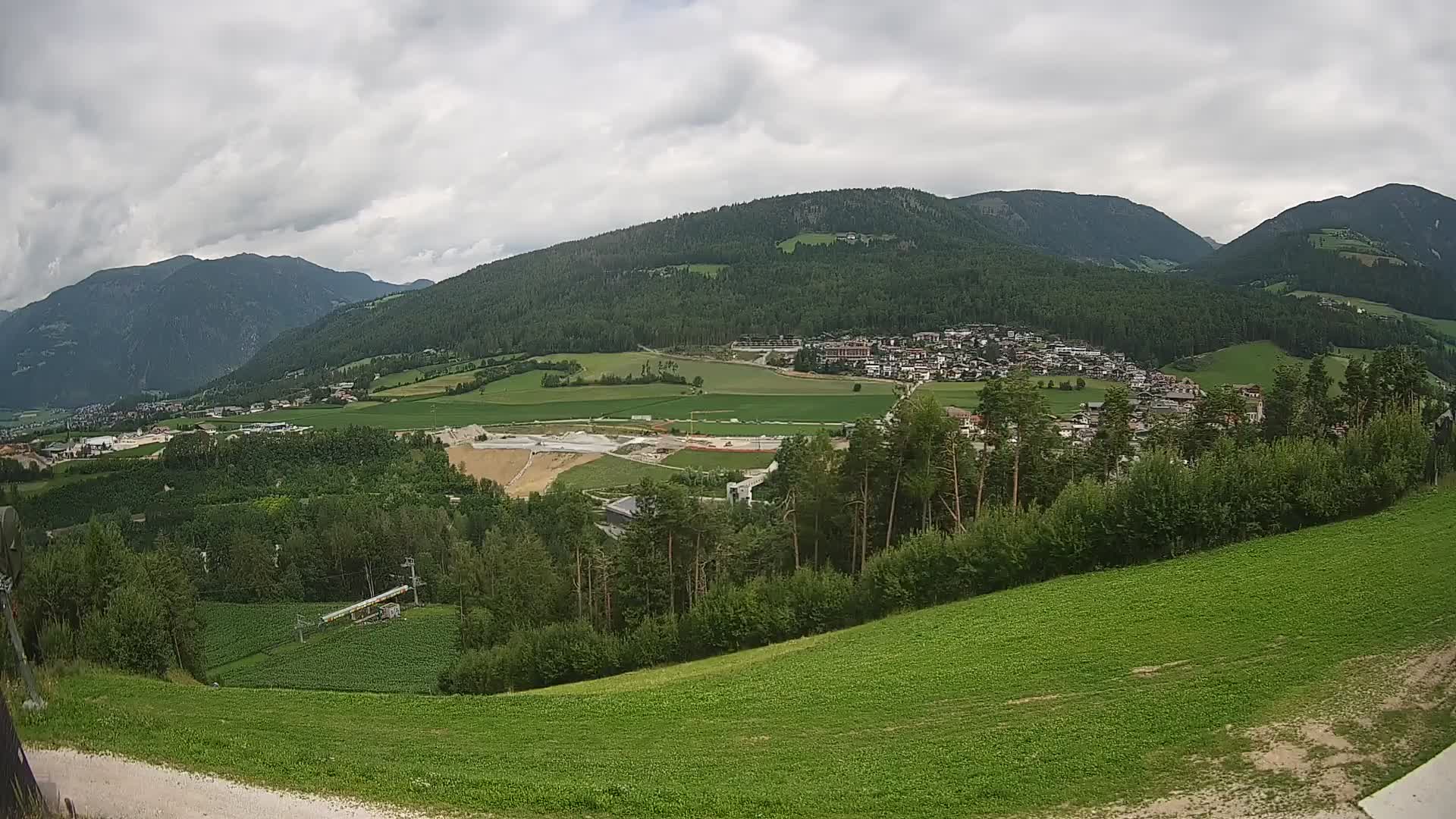 Webcam Ried – panorama su Perca / Percha – Plan de Corones