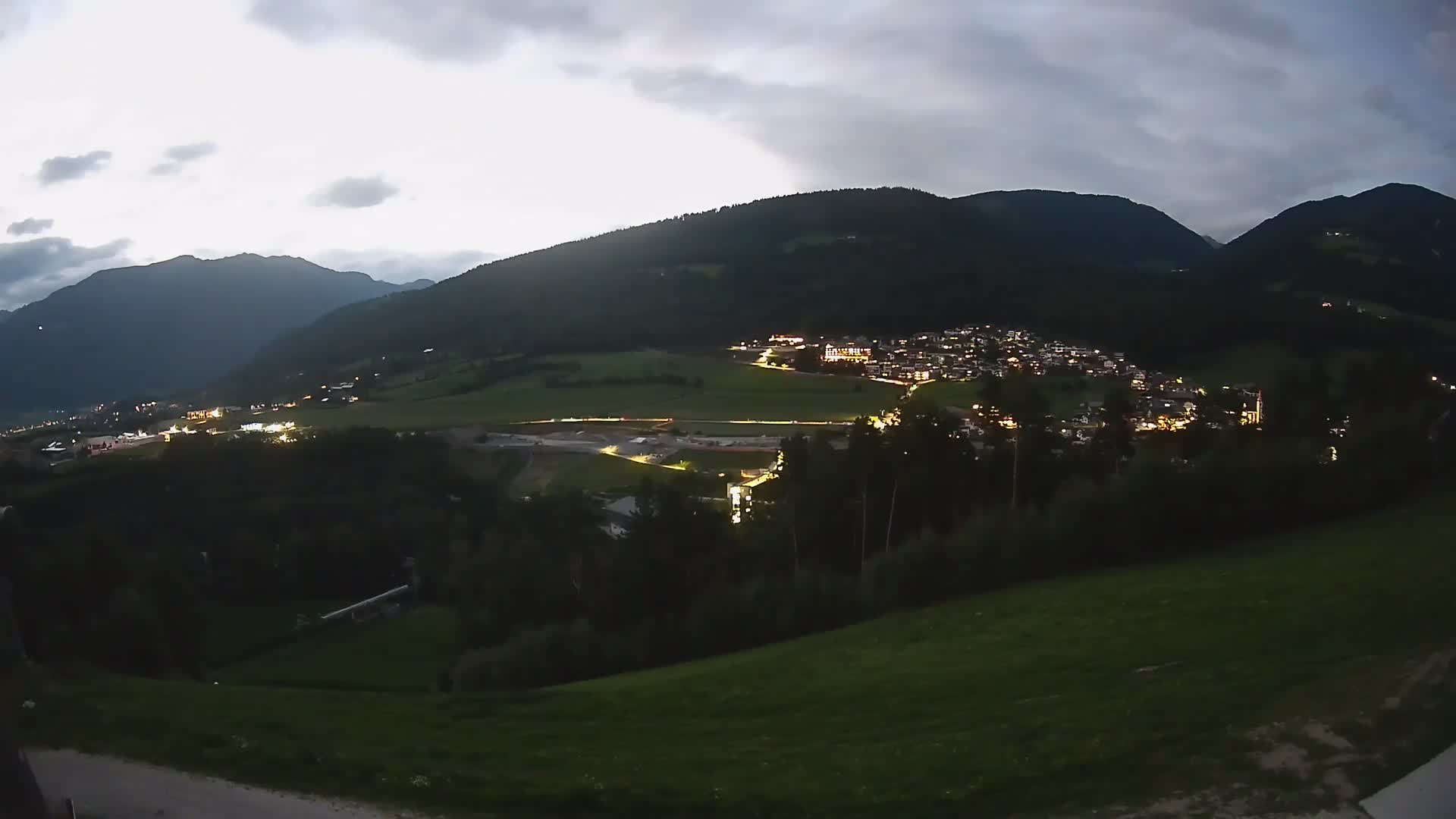 Web kamera Ried – pogled na Percha | Kronplatz