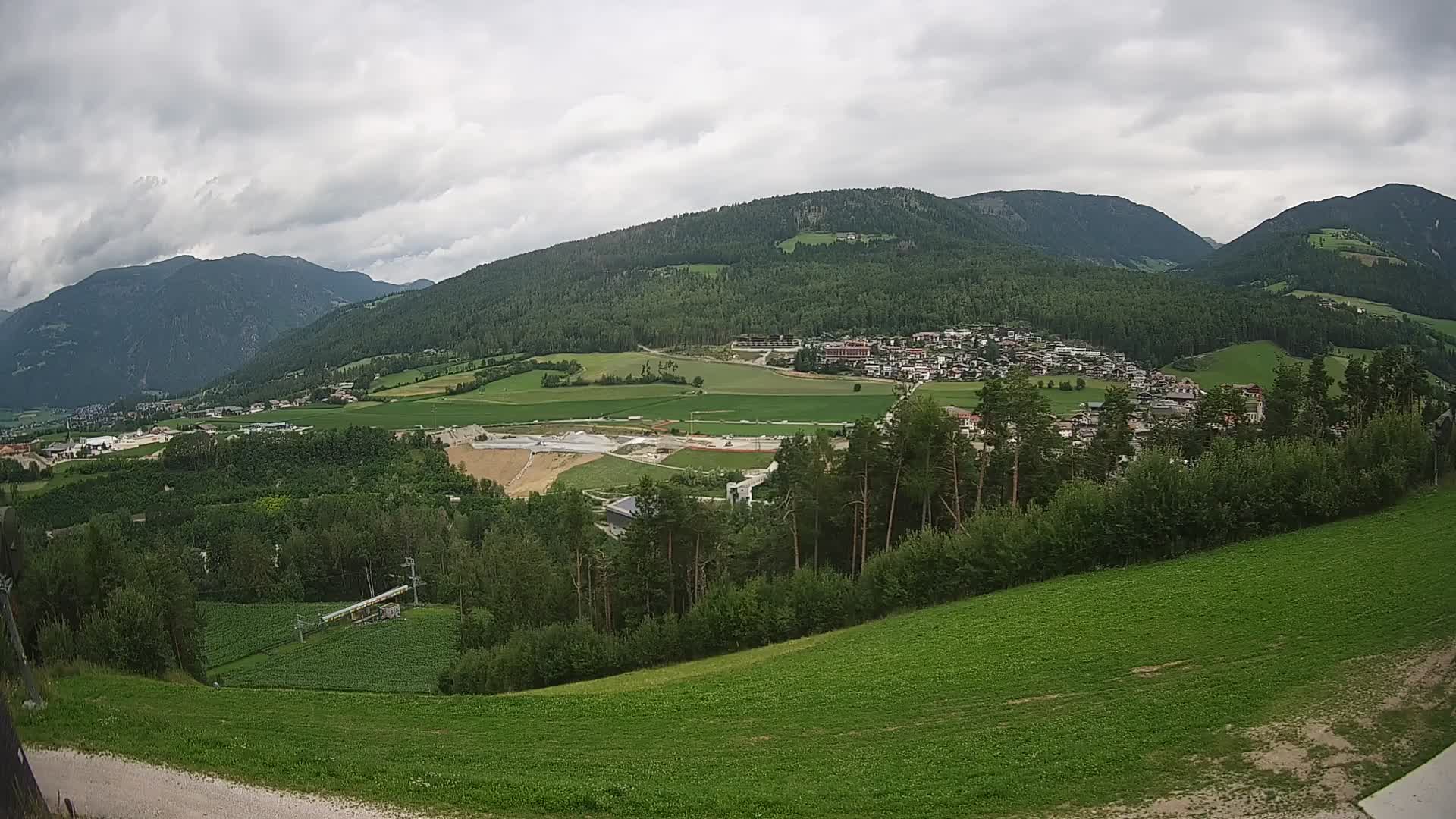 Web kamera Ried – pogled na Percha | Kronplatz