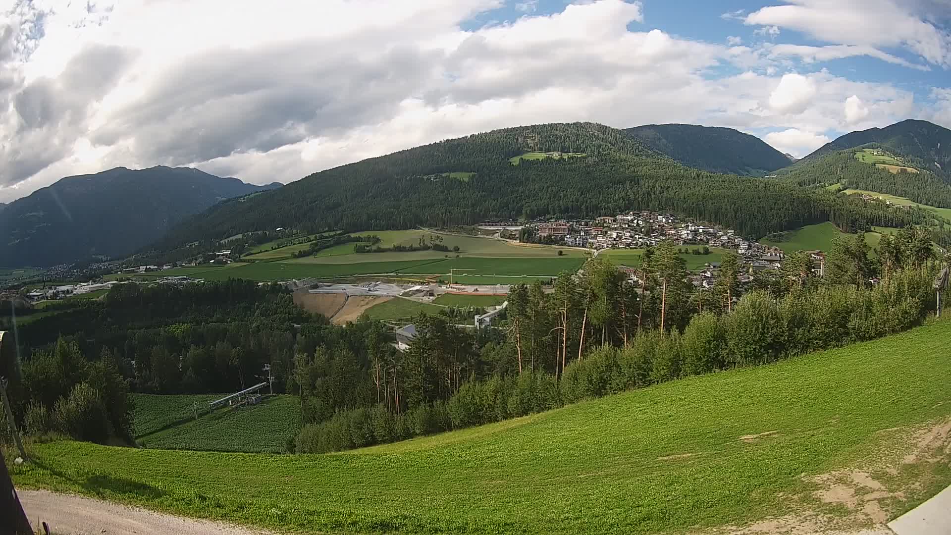 Web kamera Ried – pogled na Percha | Kronplatz