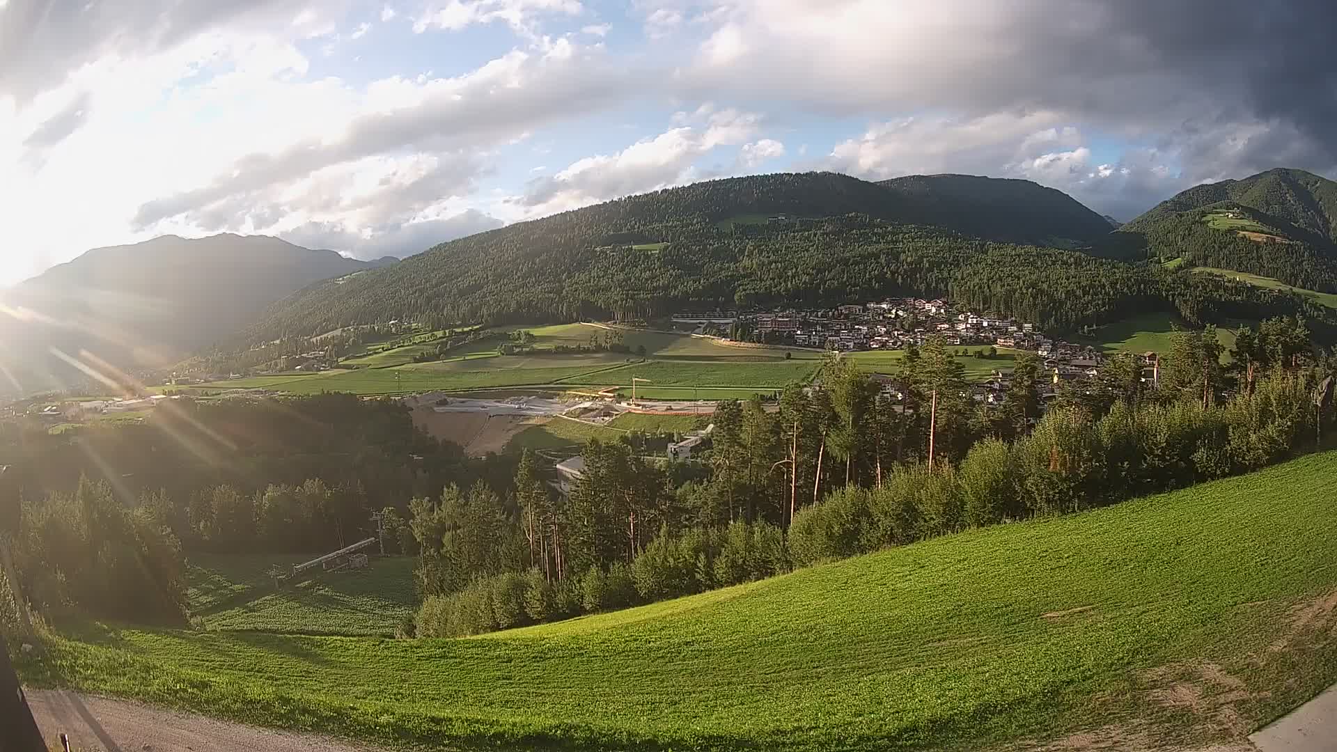 Webcam Ried – Blick nach Percha | Kronplatz