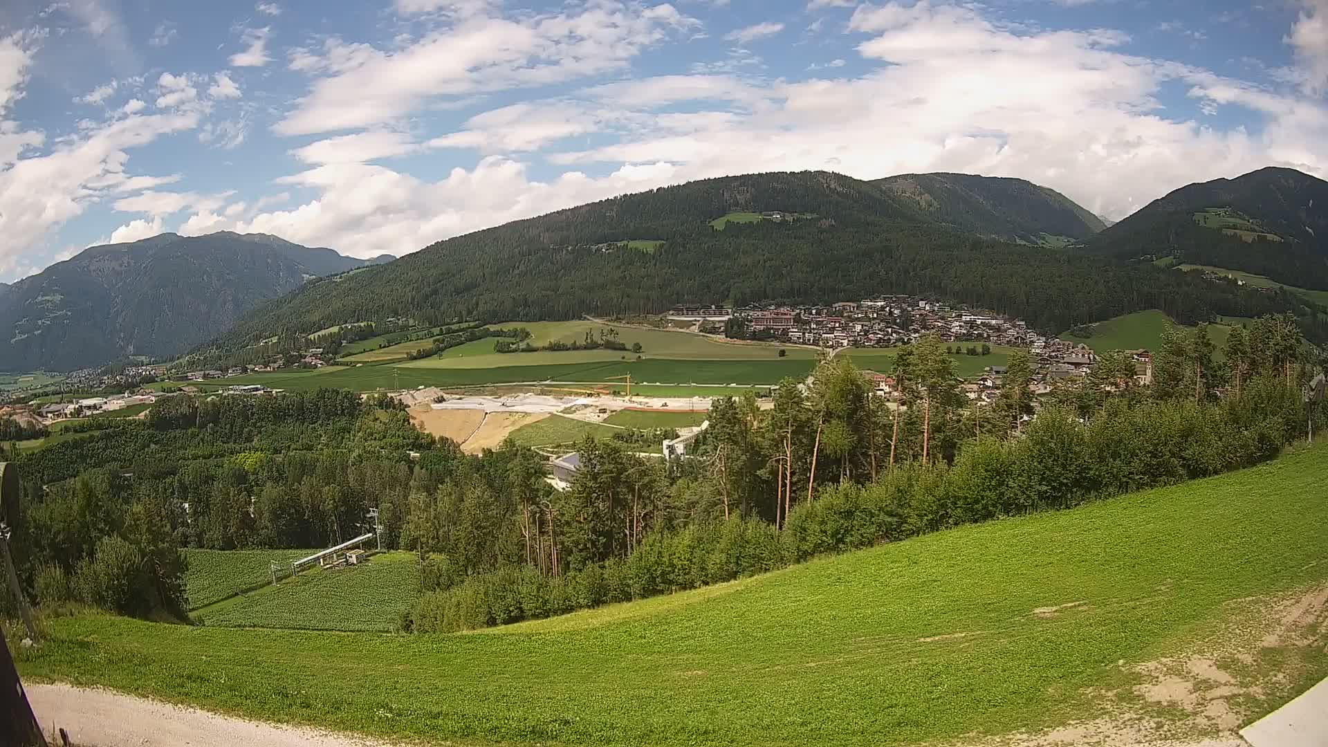 Webcam Ried – Blick nach Percha | Kronplatz