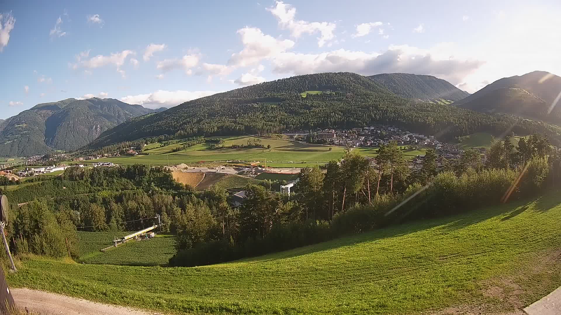 Webcam Ried – Blick nach Percha | Kronplatz