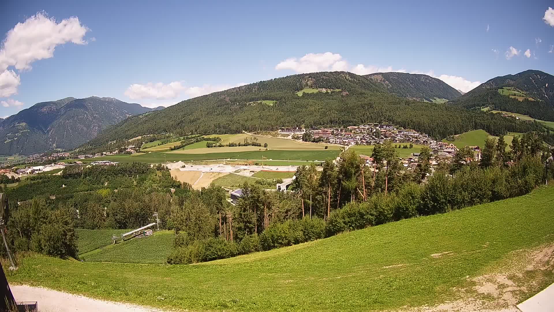 Webcam Ried – panorama su Perca / Percha – Plan de Corones