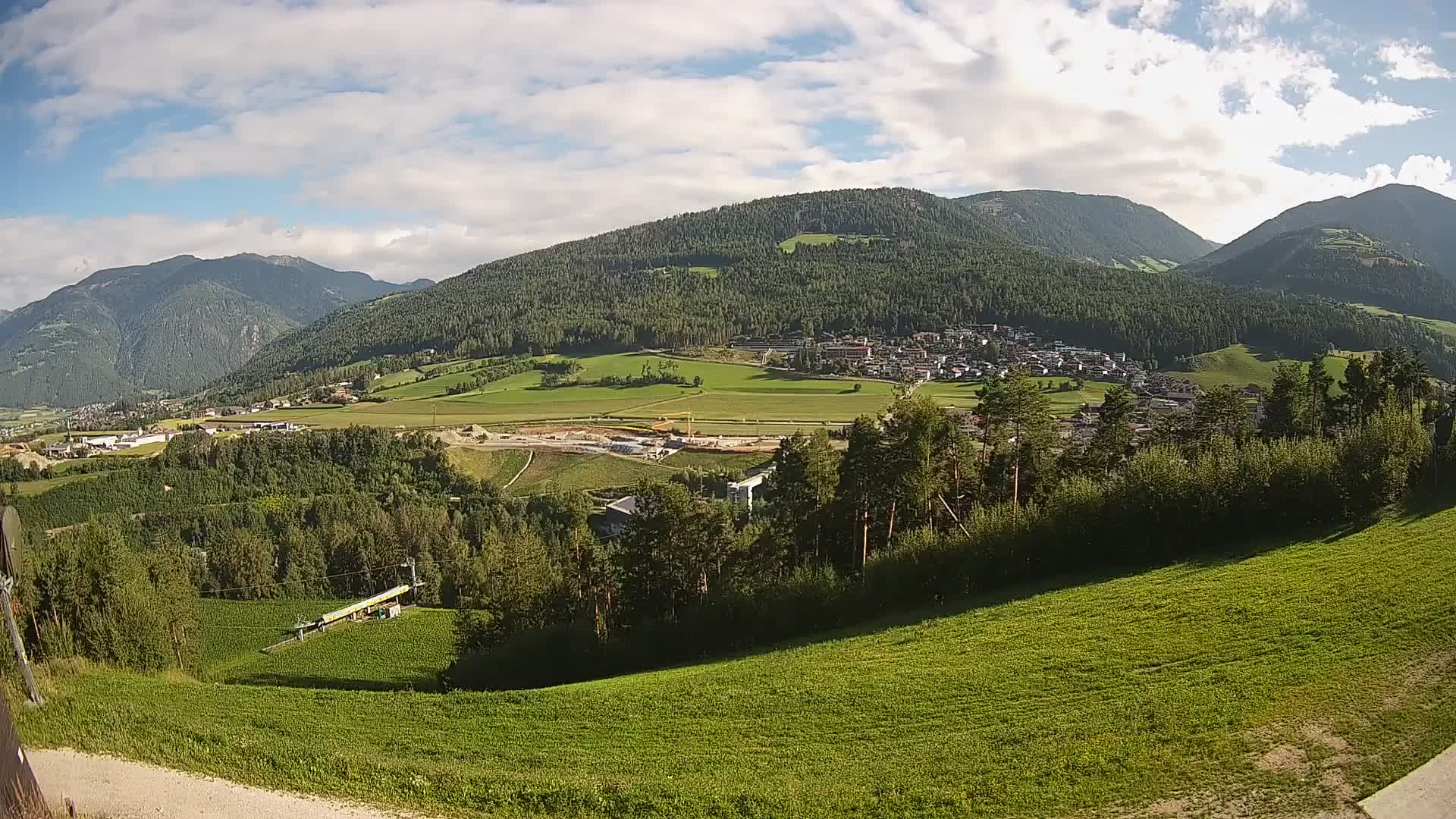 Webcam Ried – panorama su Perca / Percha – Plan de Corones