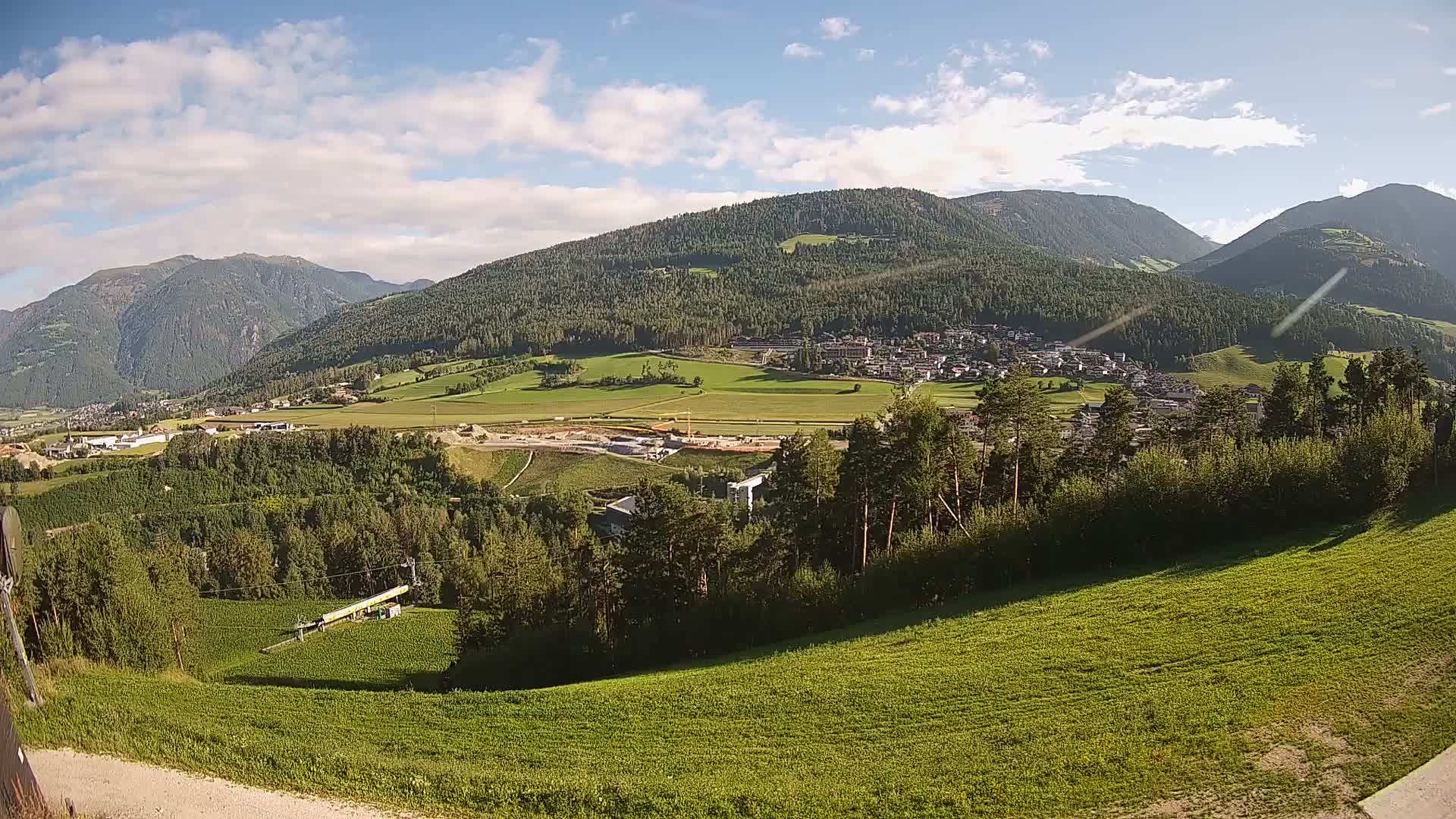 Webcam Ried – View to Percha / Perca