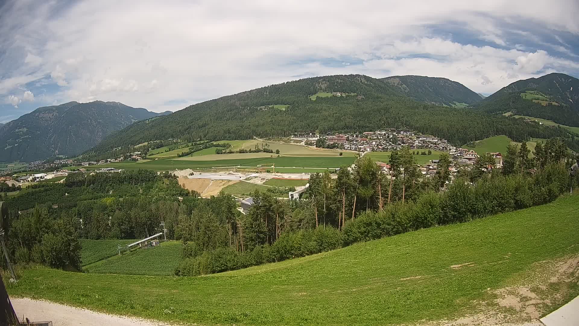 Webcam Ried – Blick nach Percha | Kronplatz